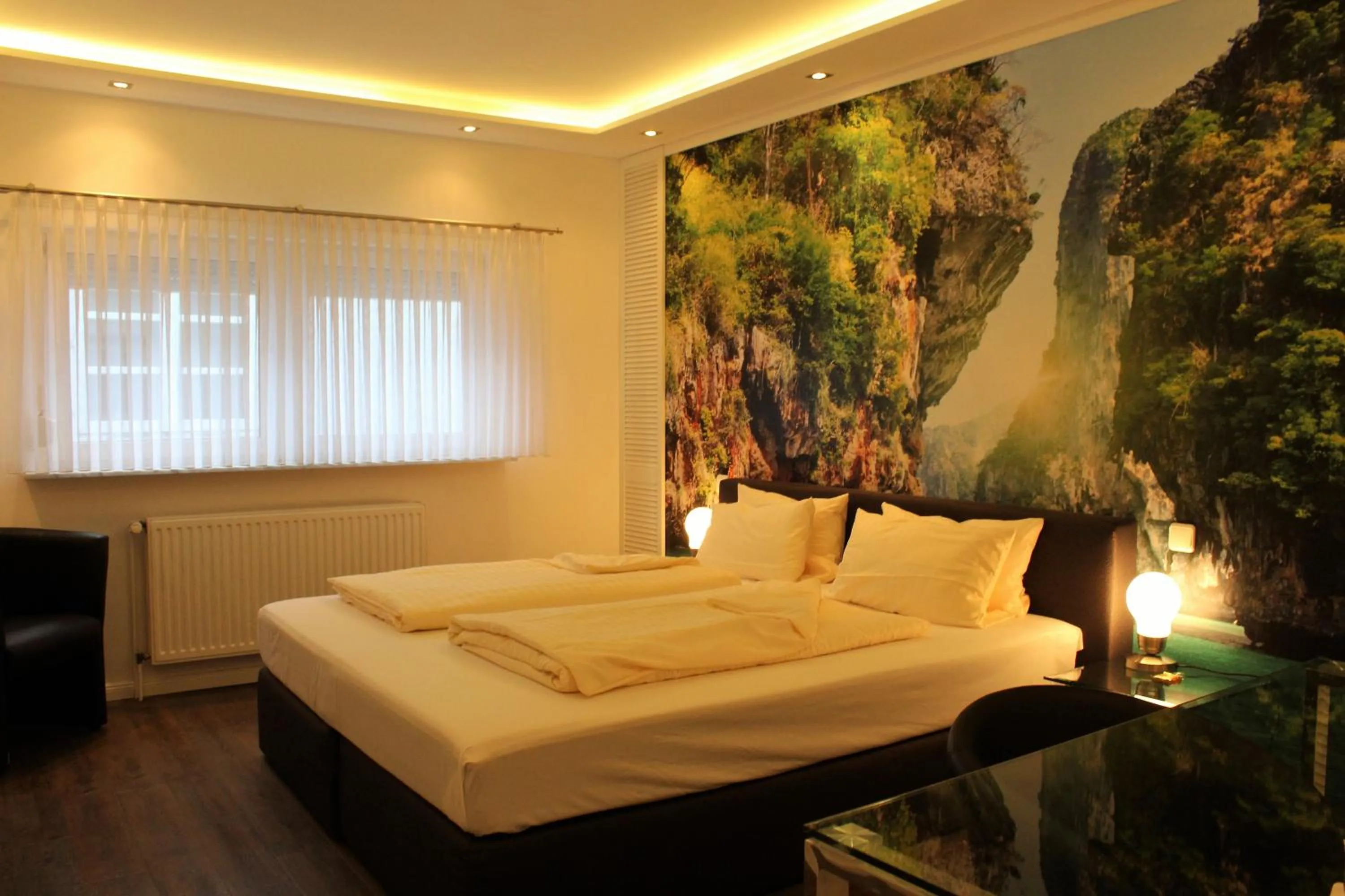 Bedroom, Bed in Landhaus Wörpedorf