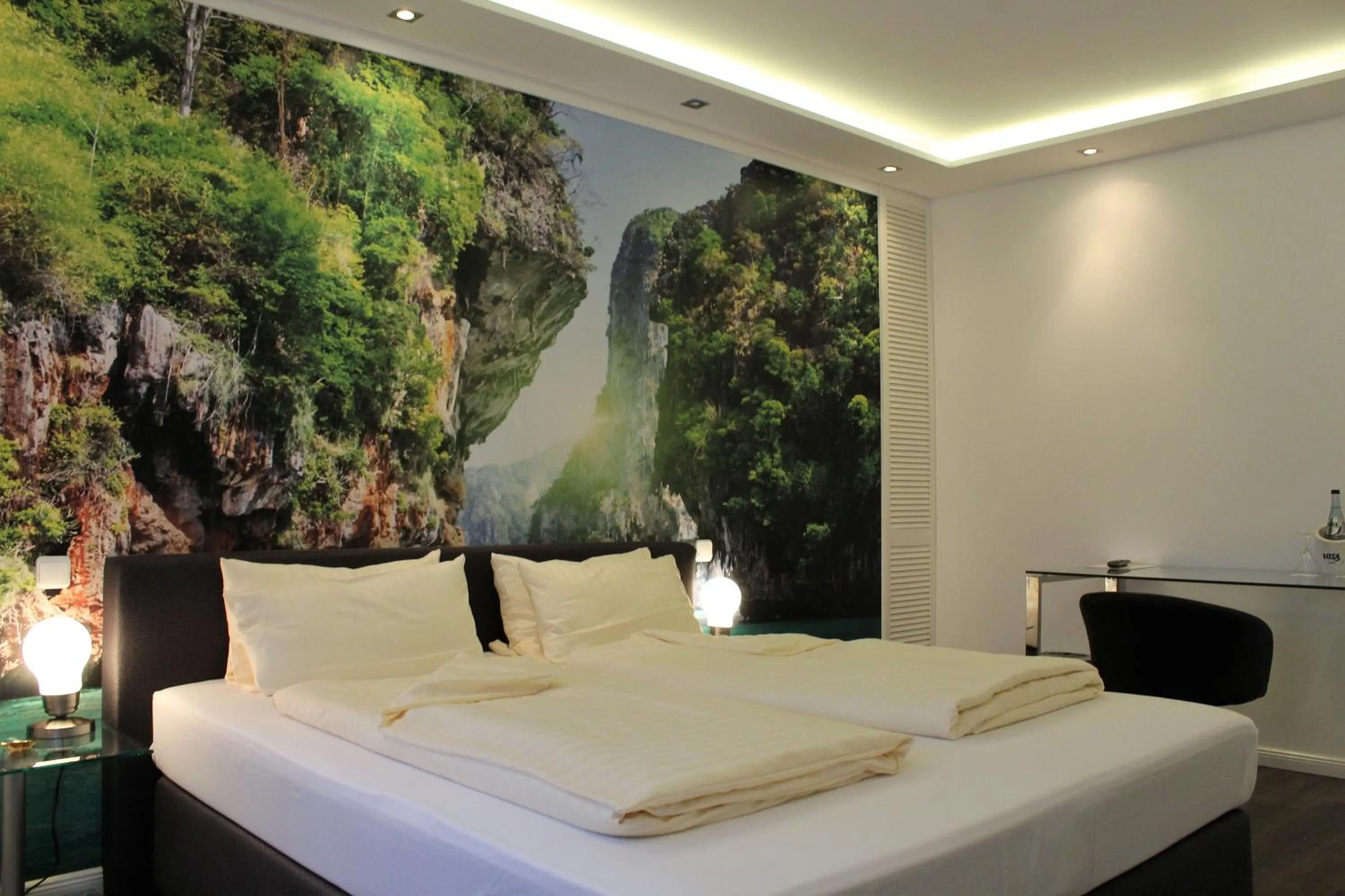 Bedroom, Bed in Landhaus Wörpedorf