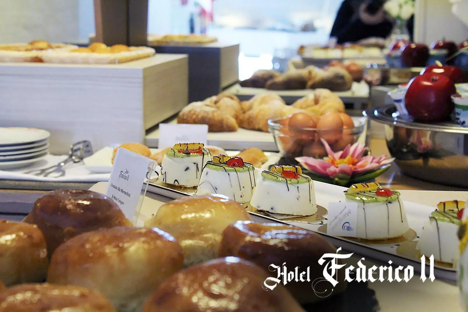 Food and drinks in Hotel Federico II