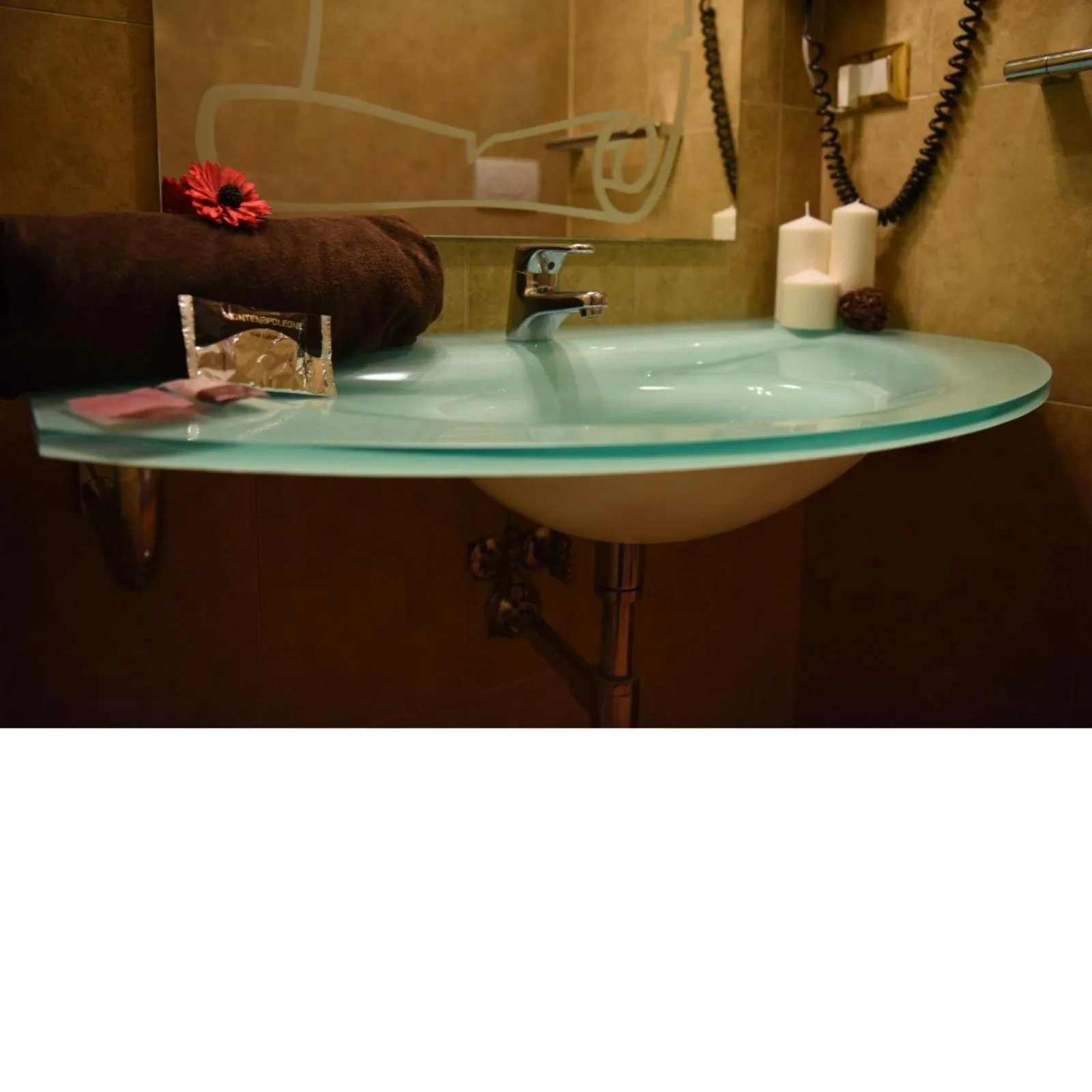 Bathroom in Hotel Federico II