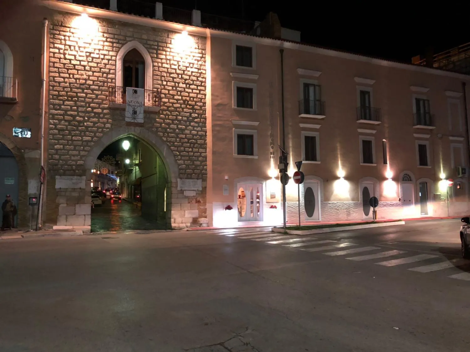 Property building in Hotel Federico II