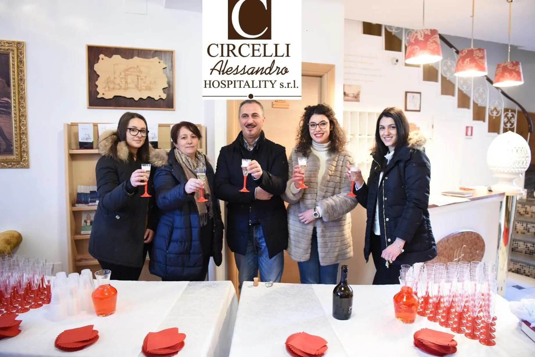 Staff in Hotel Federico II