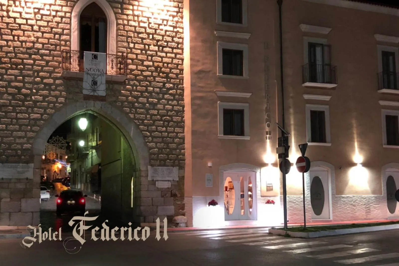 Property building in Hotel Federico II