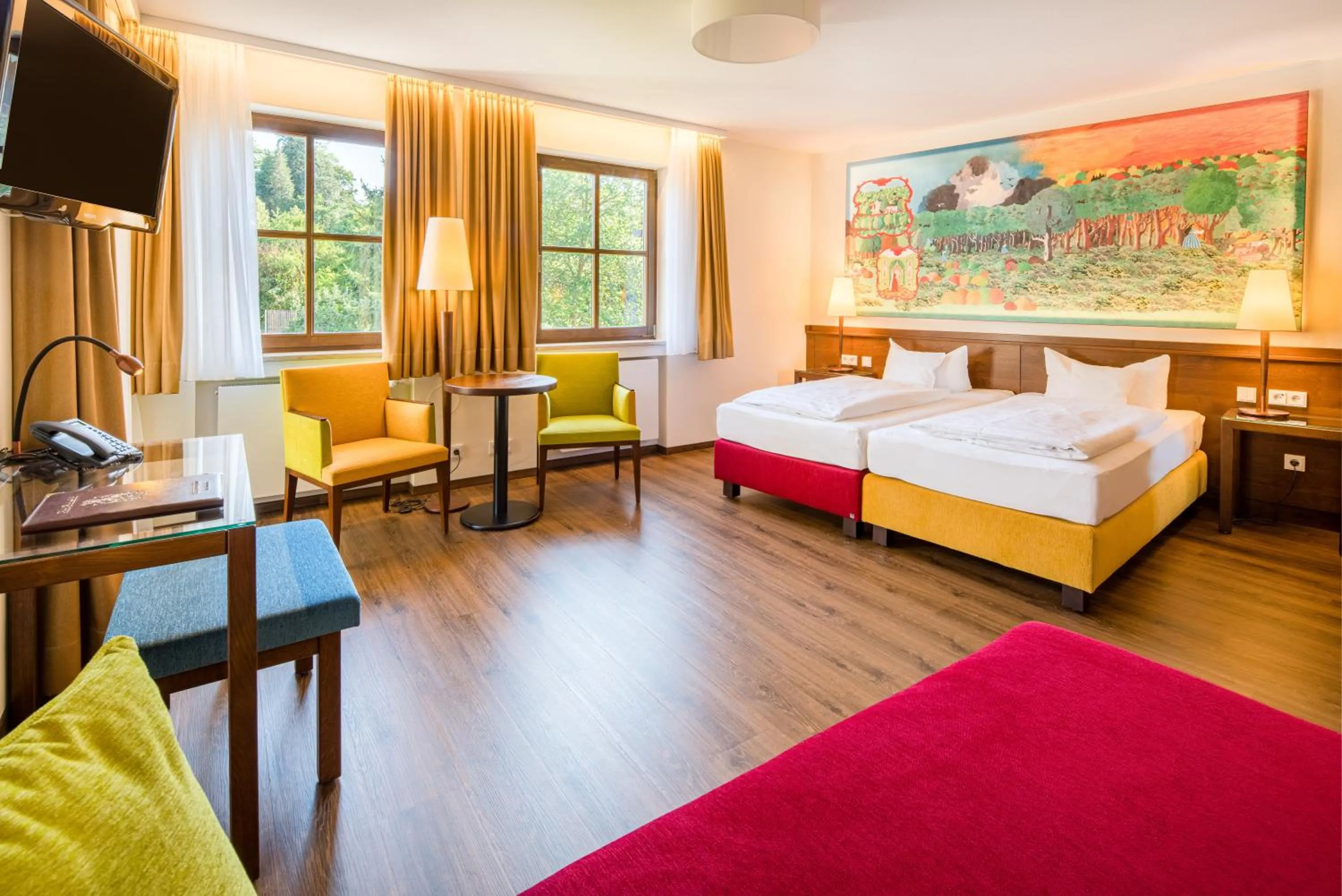 Bed in Boutique Hotel Bundschuh 3 Sterne Superior