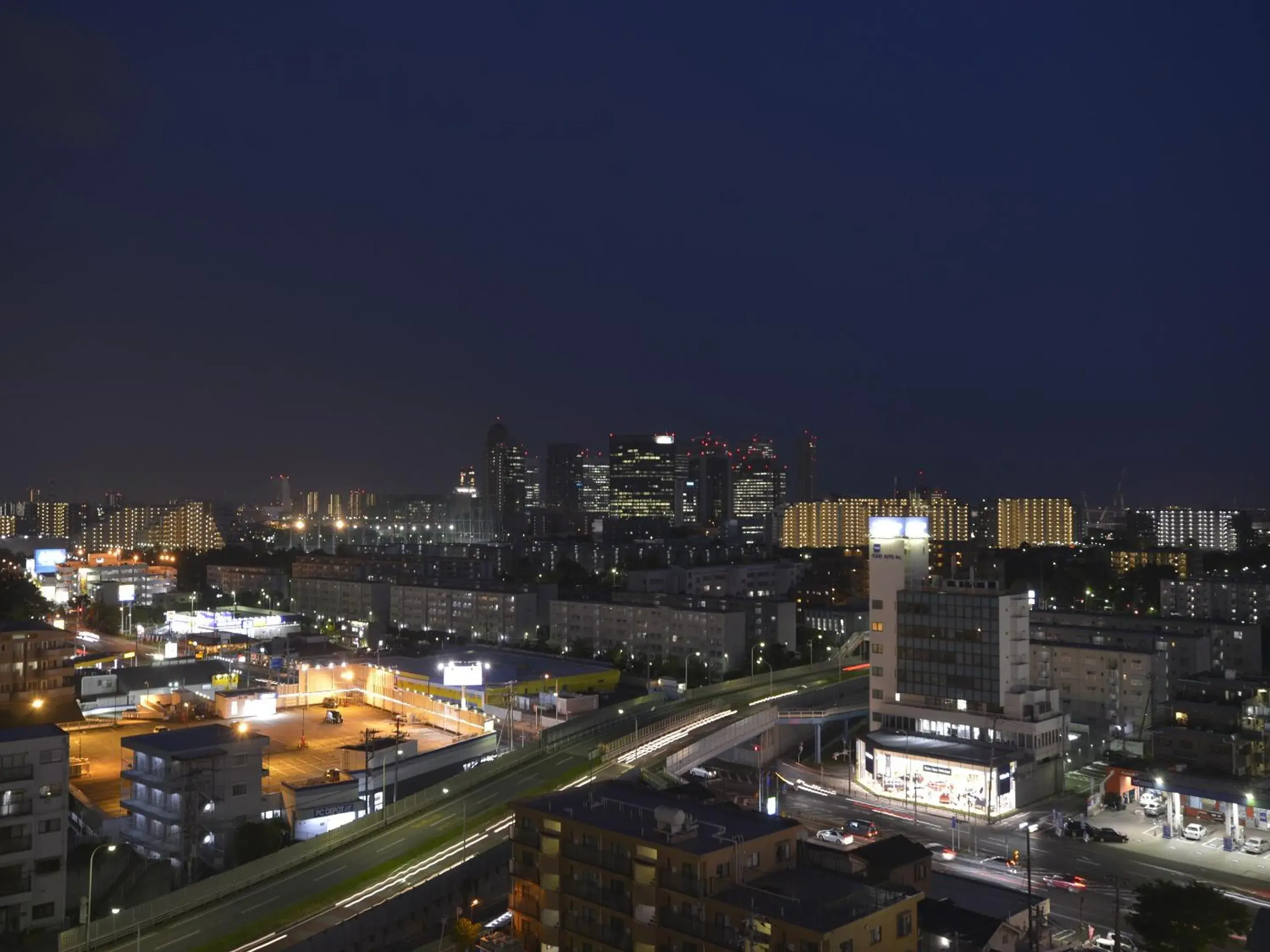 City view in Famy Inn Makuhari City view in Famy Inn Makuhari