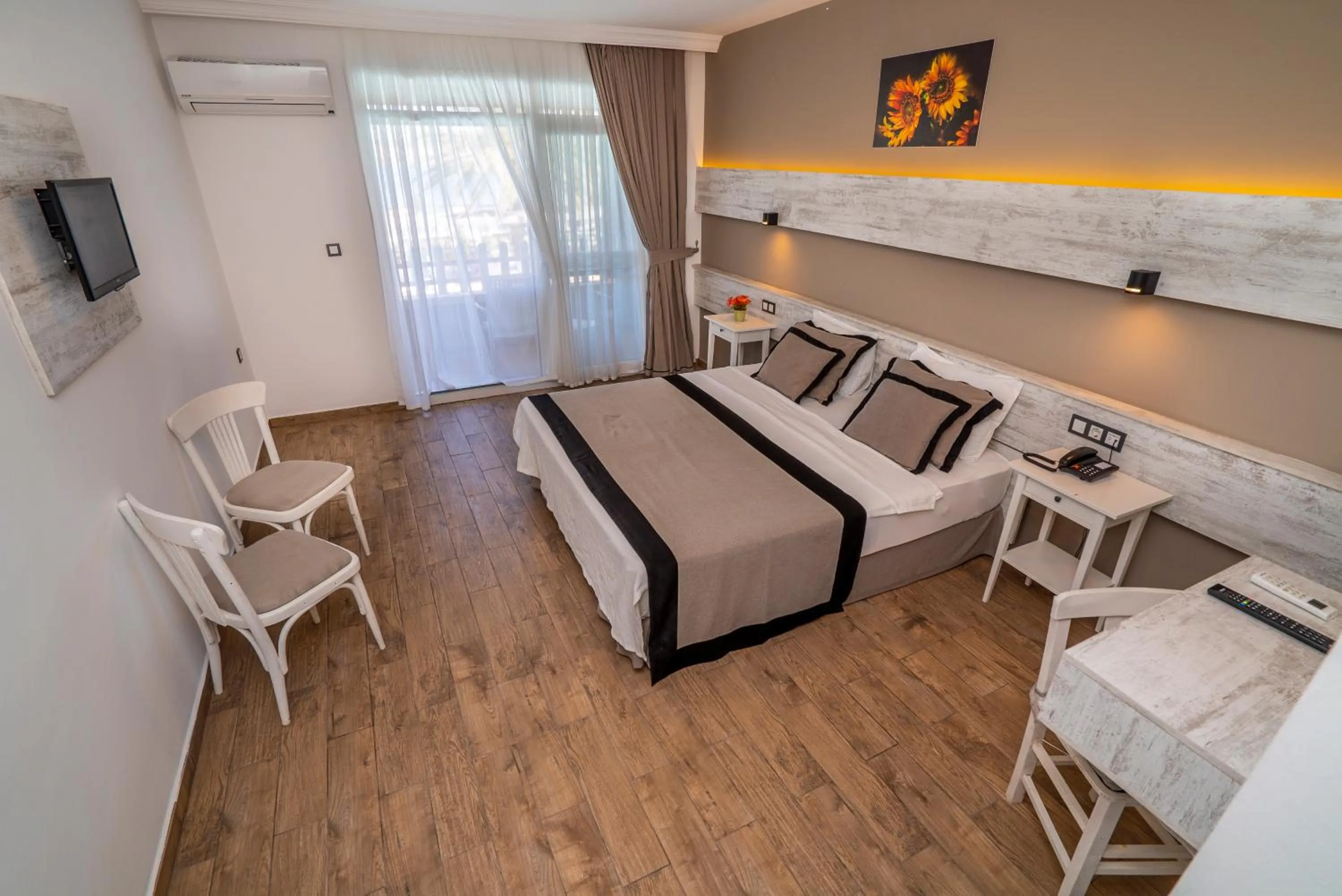 Bed in Sifne Thermal Otel