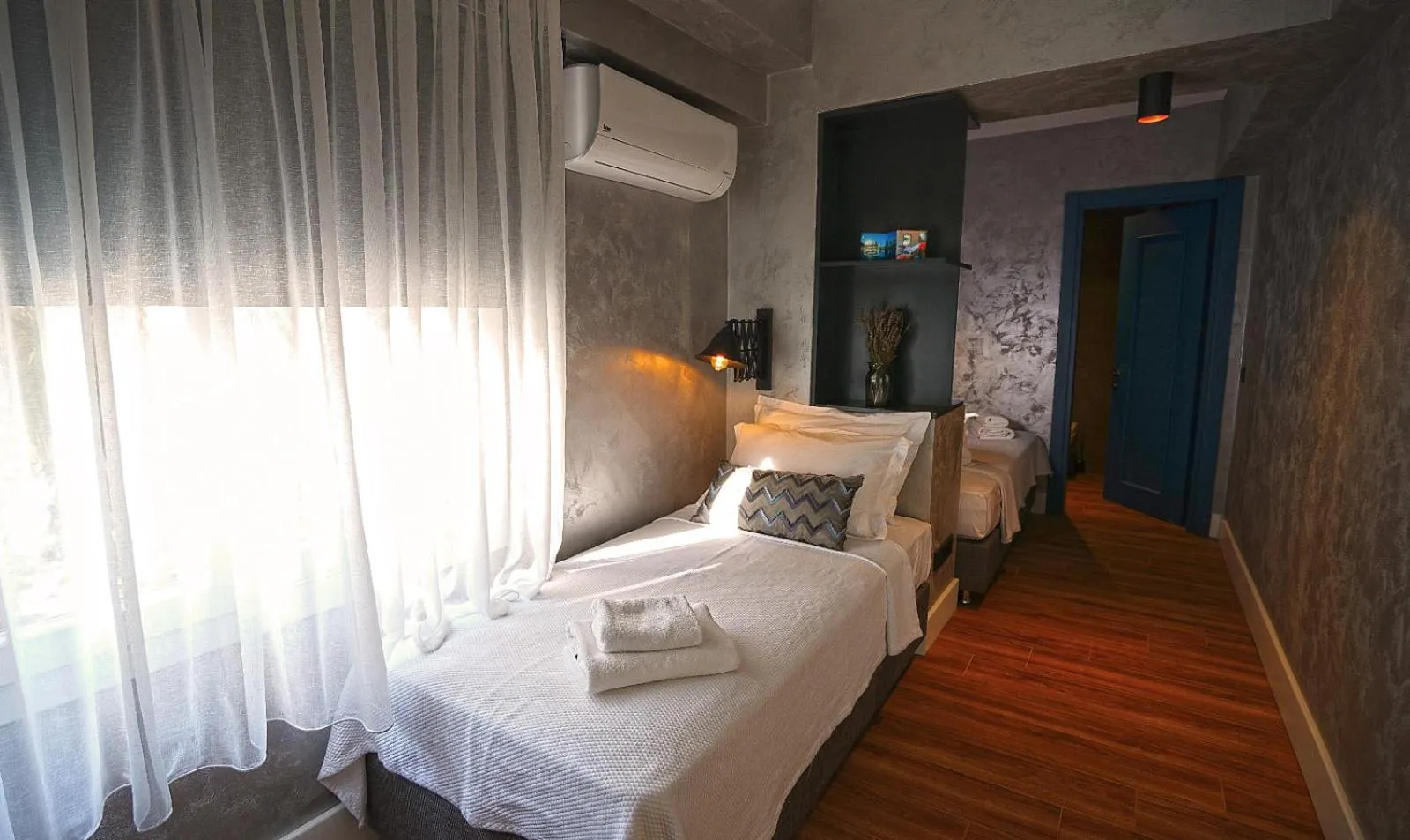 Bed in Sifne Thermal Otel