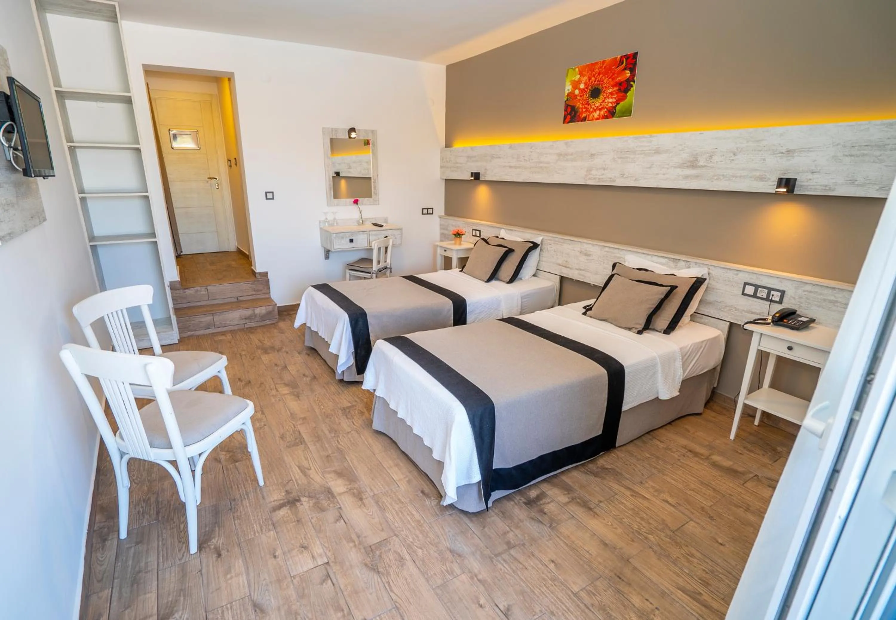 Bed in Sifne Thermal Otel