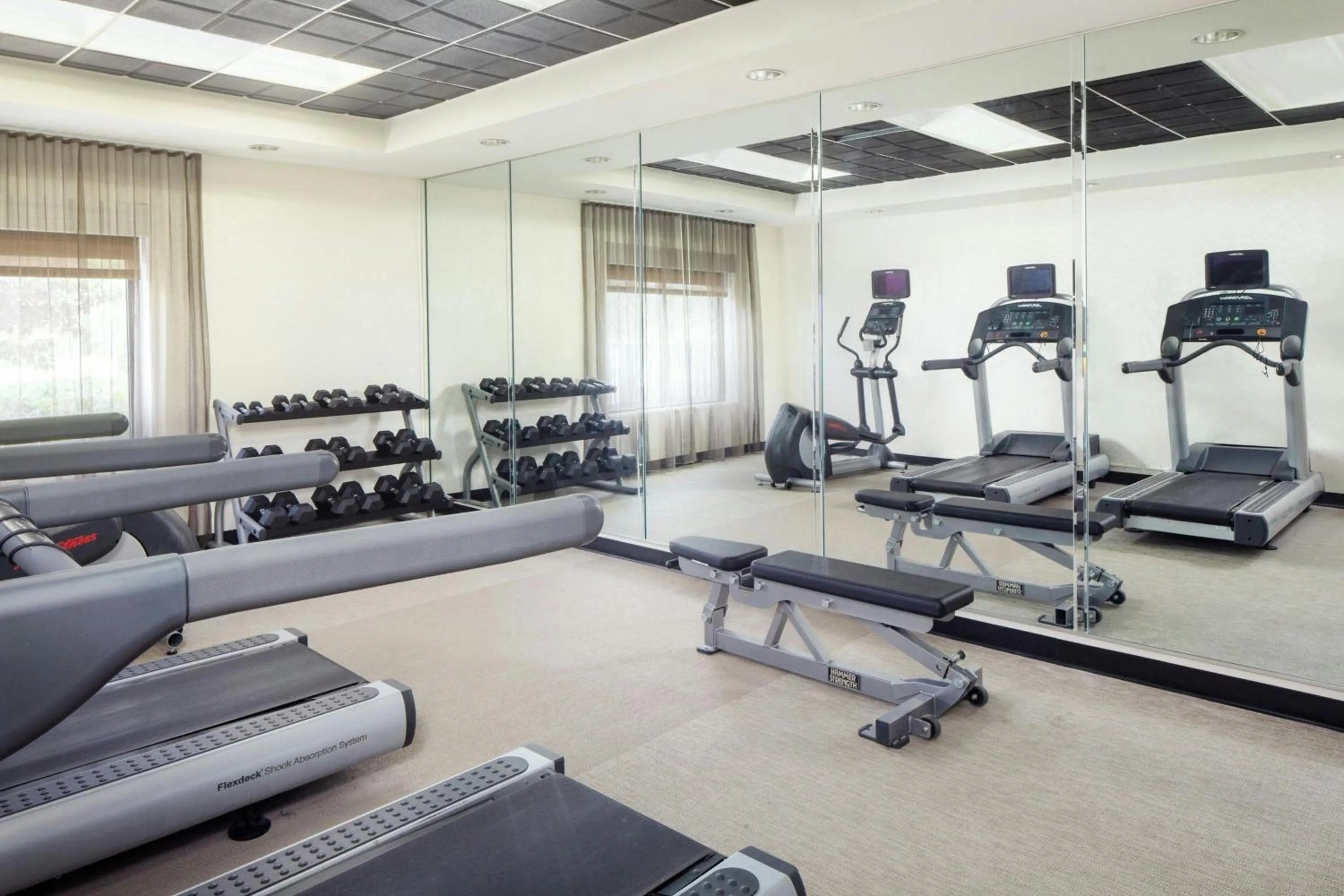Fitness centre/facilities in SpringHill Suites by Marriott Savannah I-95 South