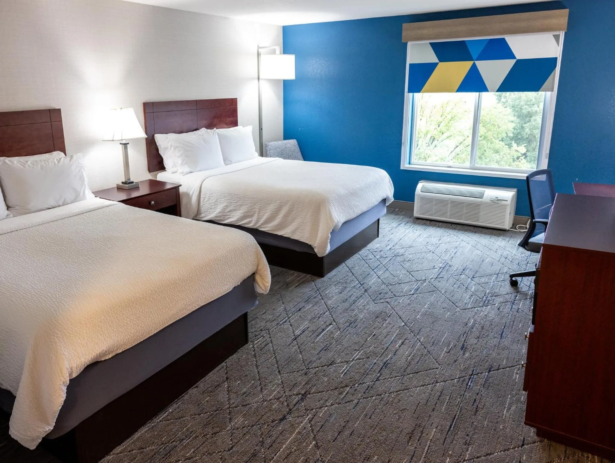 Photo of the whole room, Bed in Holiday Inn Express Hotel & Suites Wichita Airport by IHG