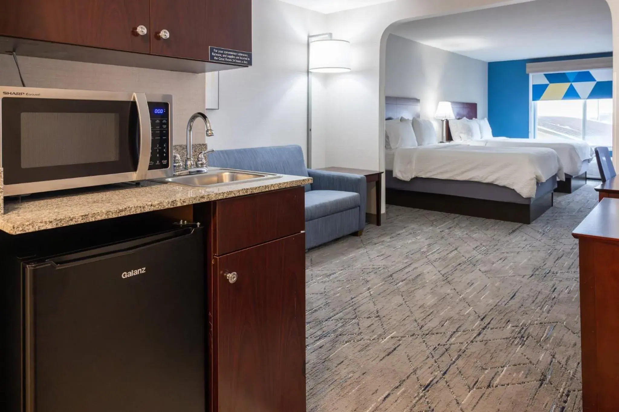 Suite with Two Queen Beds in Holiday Inn Express Hotel & Suites Wichita Airport by IHG Suite with Two Queen Beds in Holiday Inn Express Hotel & Suites Wichita Airport by IHG