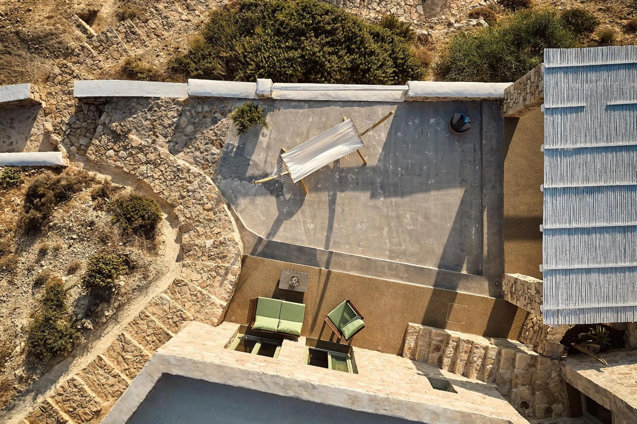 Bird's eye view in Ninos Houses