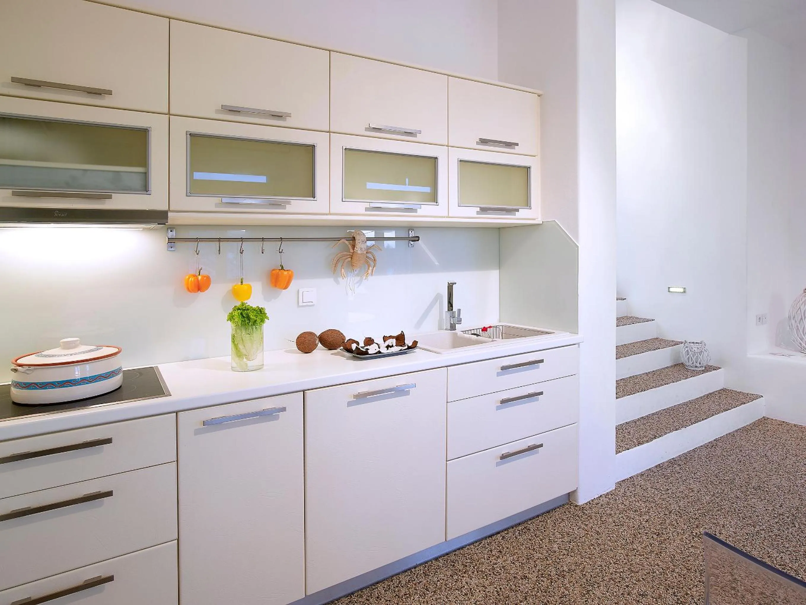 Kitchen or kitchenette in Ninos Houses