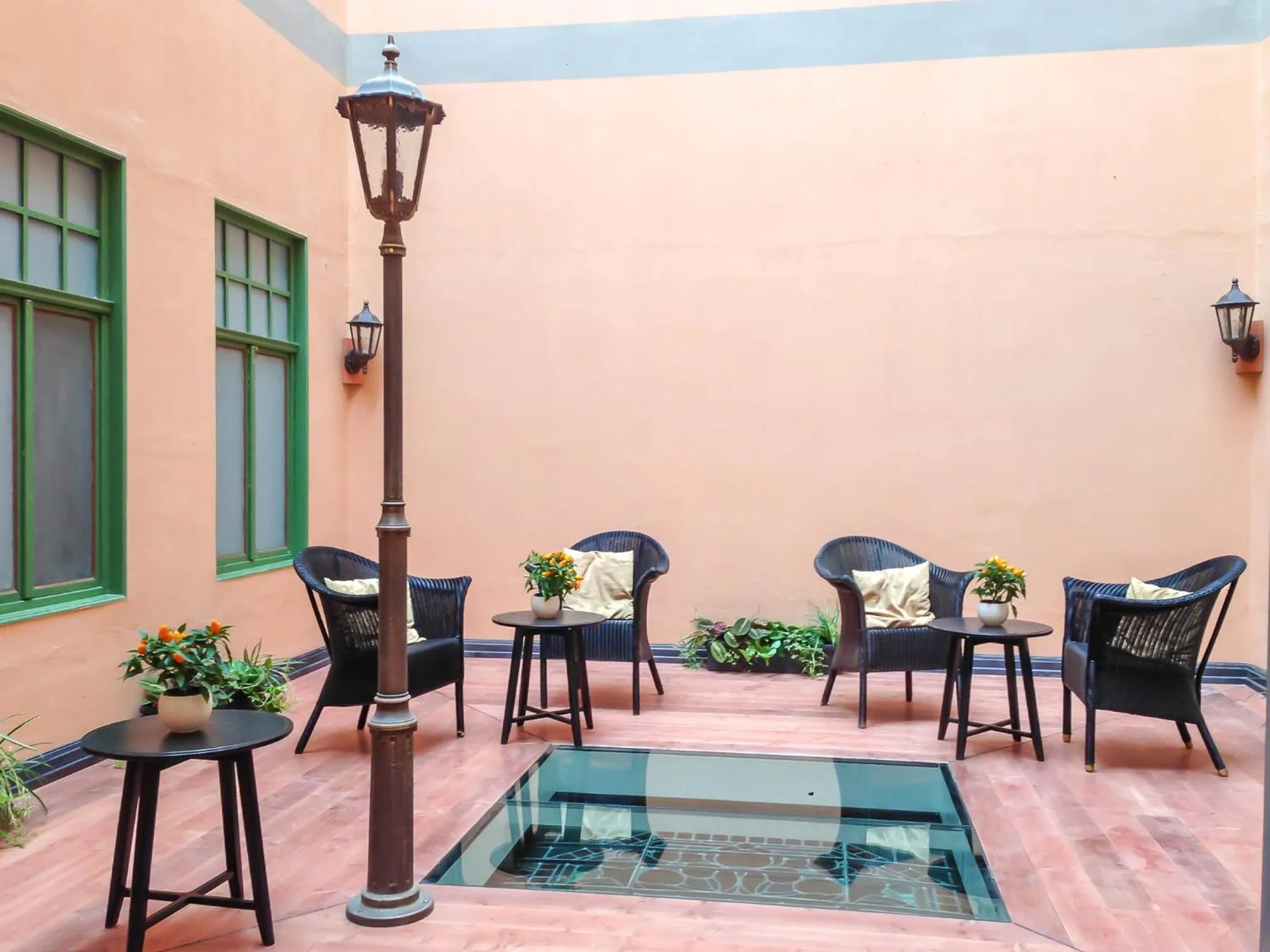 Patio in Waldschlösschen Wangen