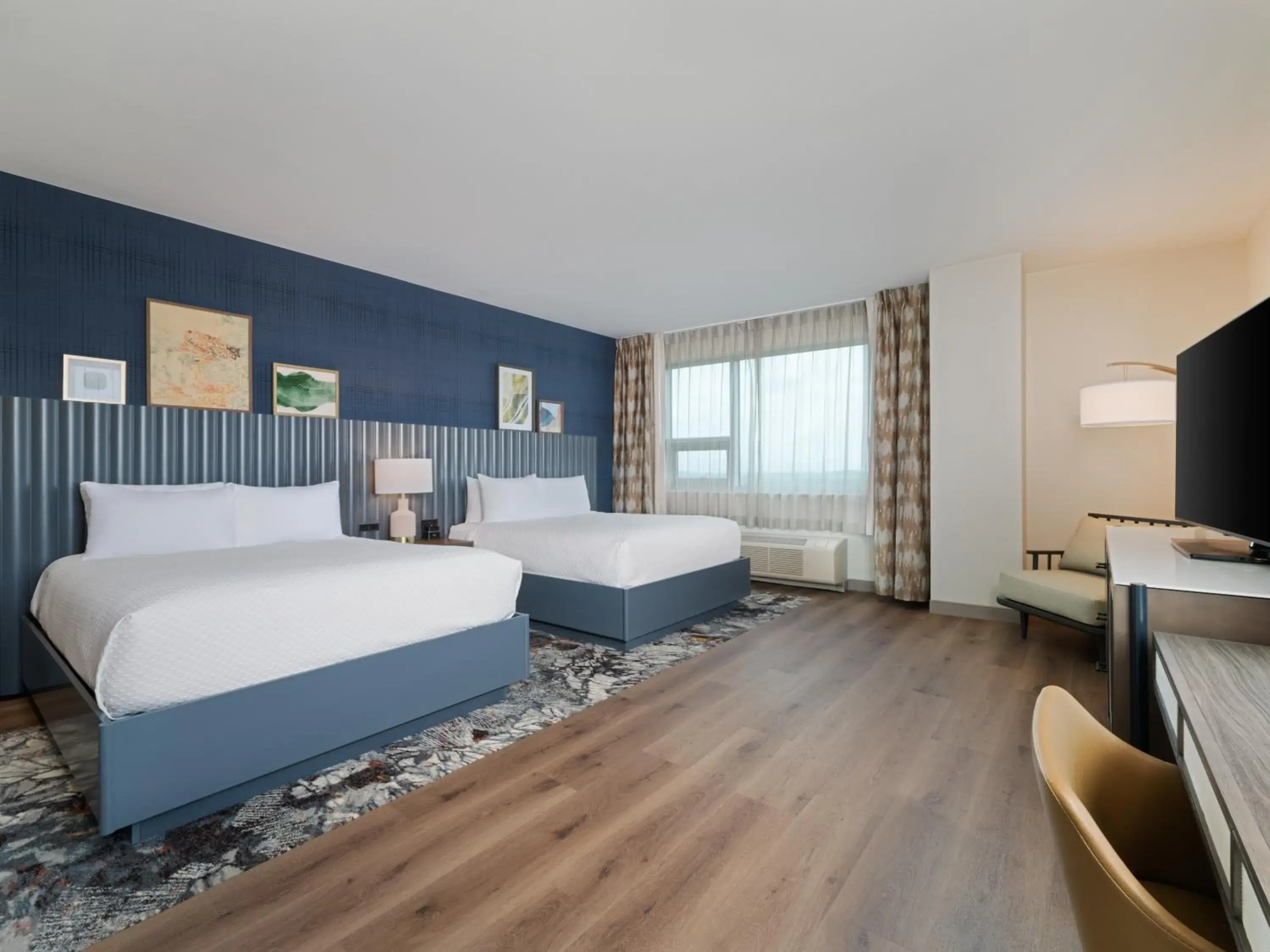 Premium Queen Room with Two Queen Beds in Hotel Indigo Asheville Downtown by IHG Premium Queen Room with Two Queen Beds in Hotel Indigo Asheville Downtown by IHG