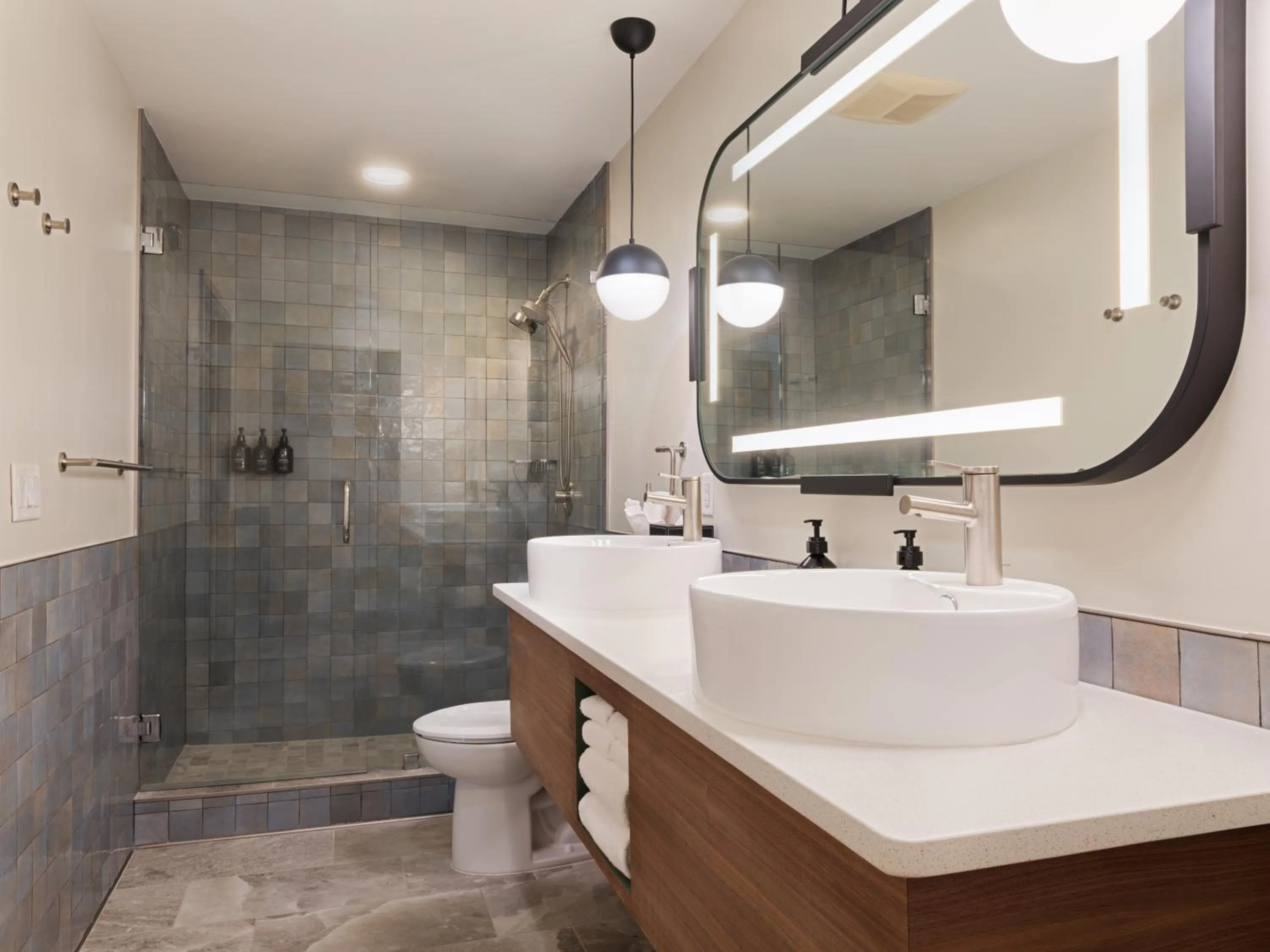 Bathroom in Hotel Indigo Asheville Downtown by IHG