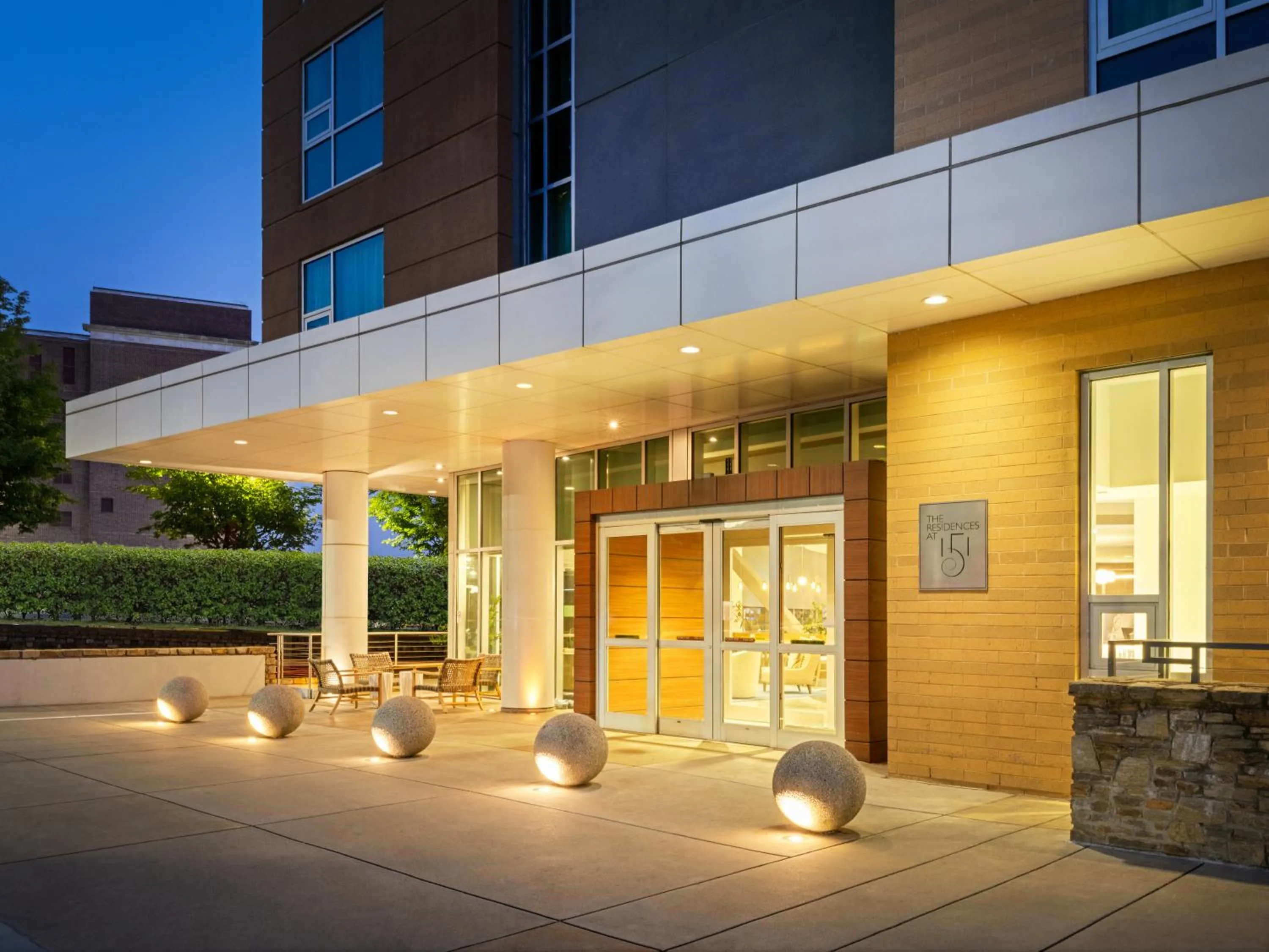 Facade/entrance in Hotel Indigo Asheville Downtown by IHG