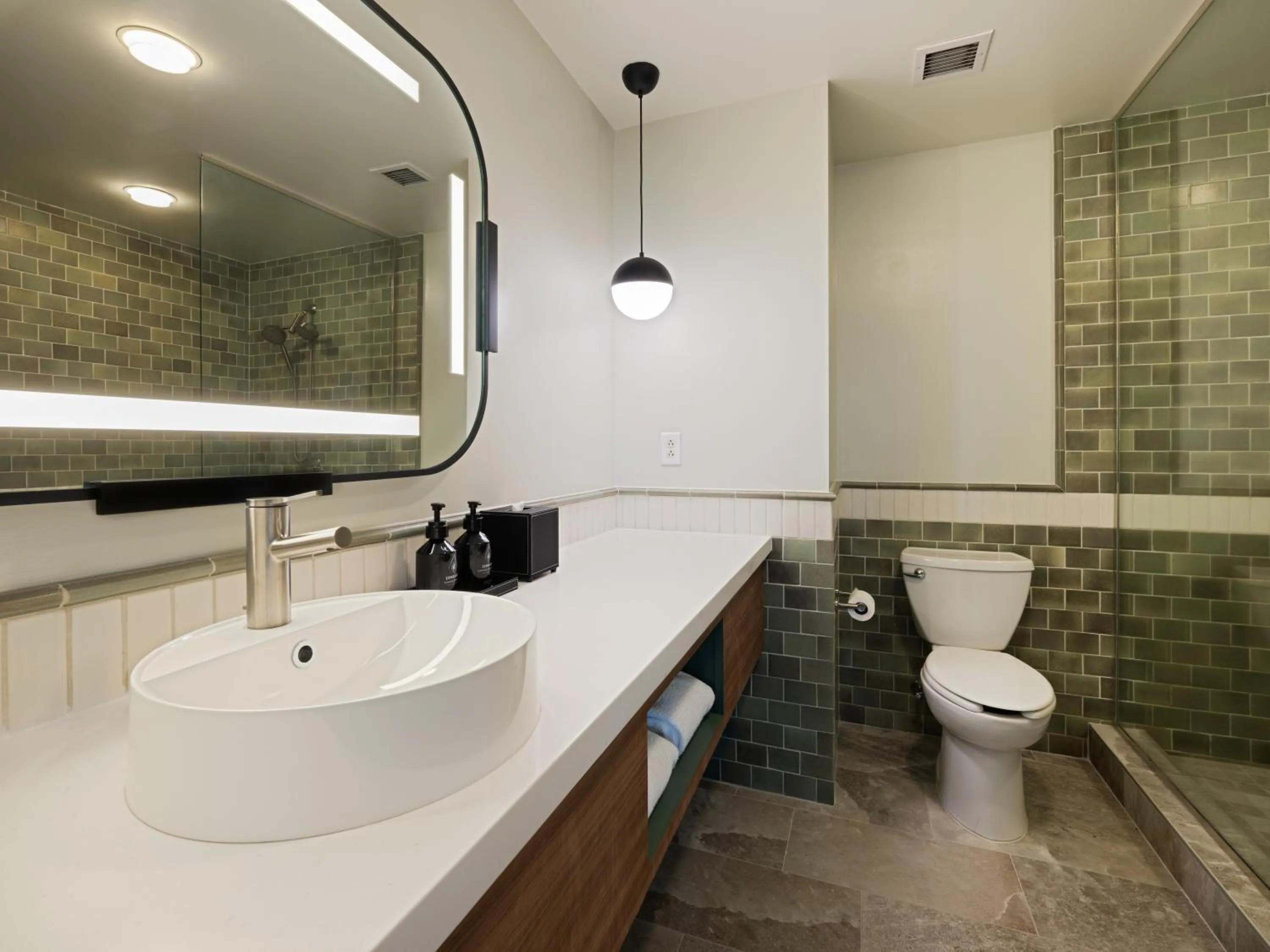 Shower in Hotel Indigo Asheville Downtown by IHG