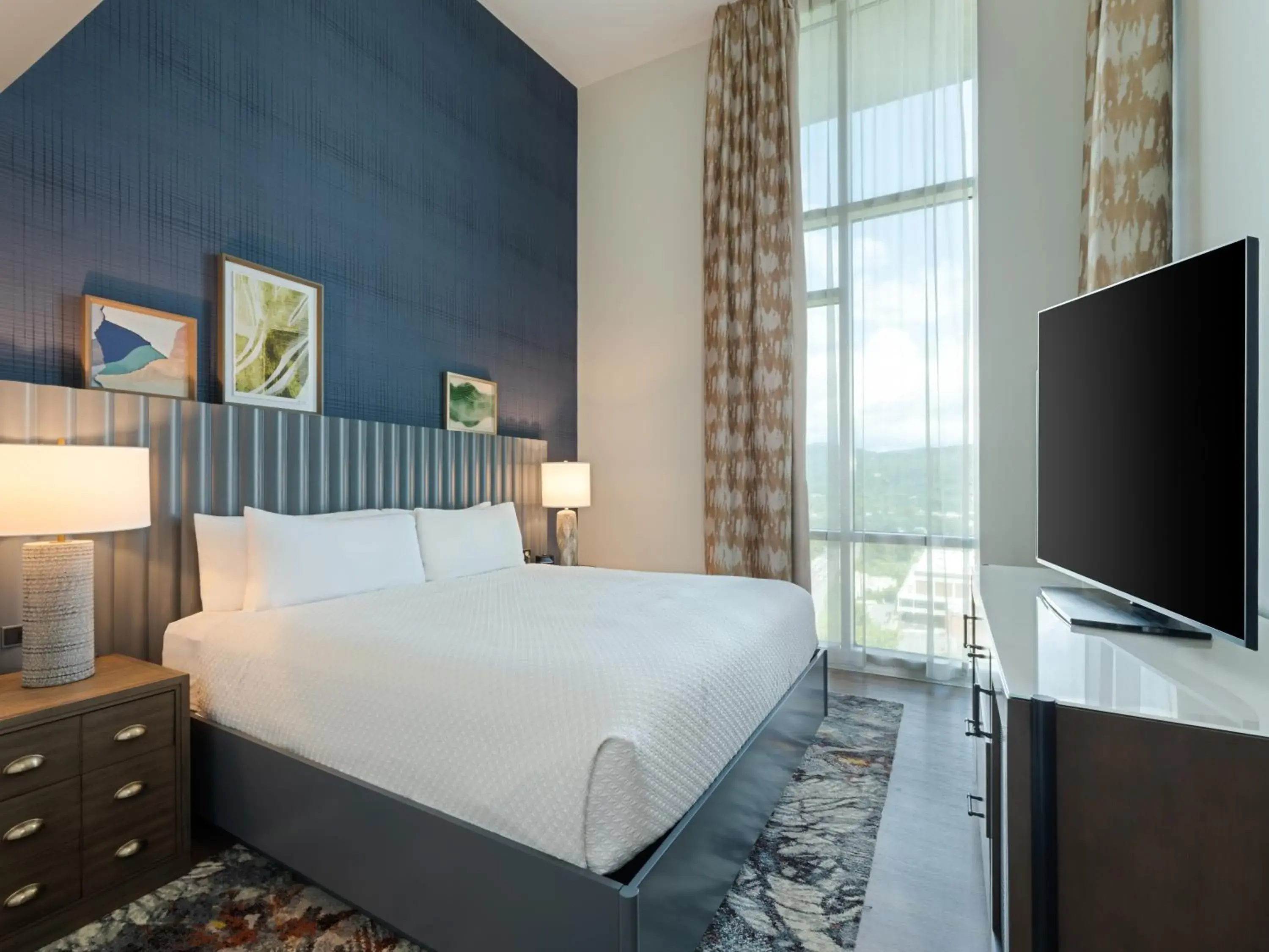 Bedroom, Bed in Hotel Indigo Asheville Downtown by IHG Bedroom, Bed in Hotel Indigo Asheville Downtown by IHG