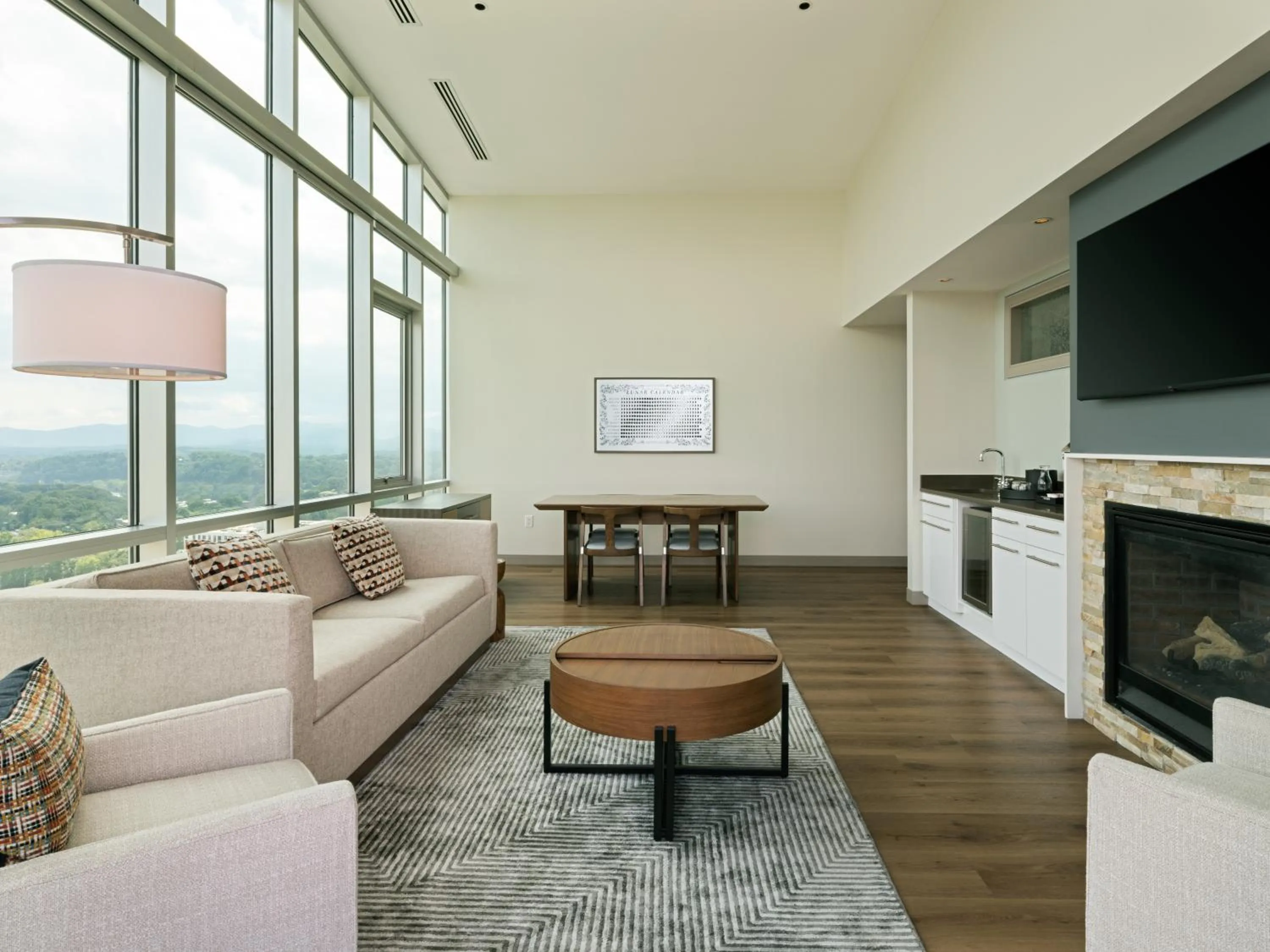 Living room in Hotel Indigo Asheville Downtown by IHG