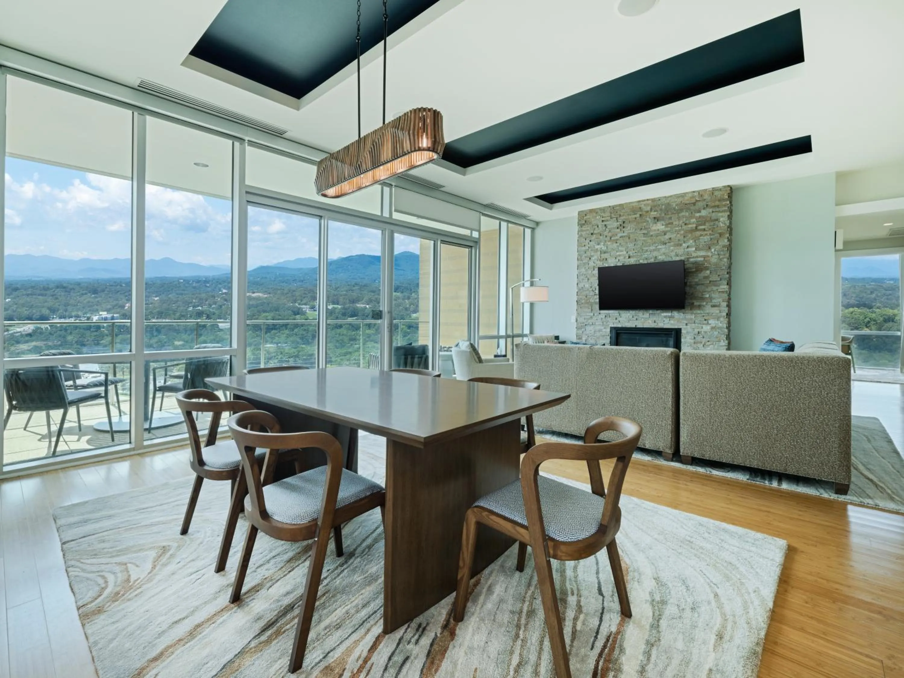 Living room in Hotel Indigo Asheville Downtown by IHG