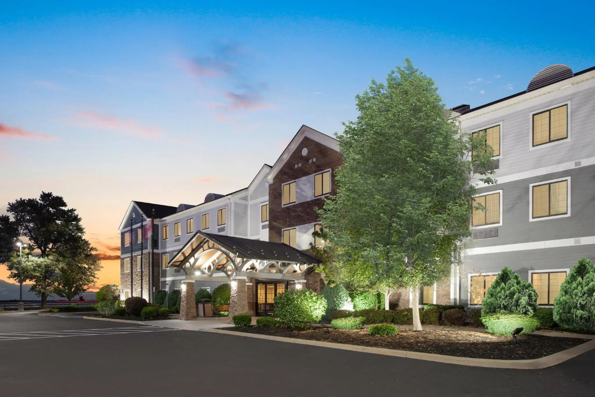 Property building in Staybridge Suites Williamsville Buffalo by IHG