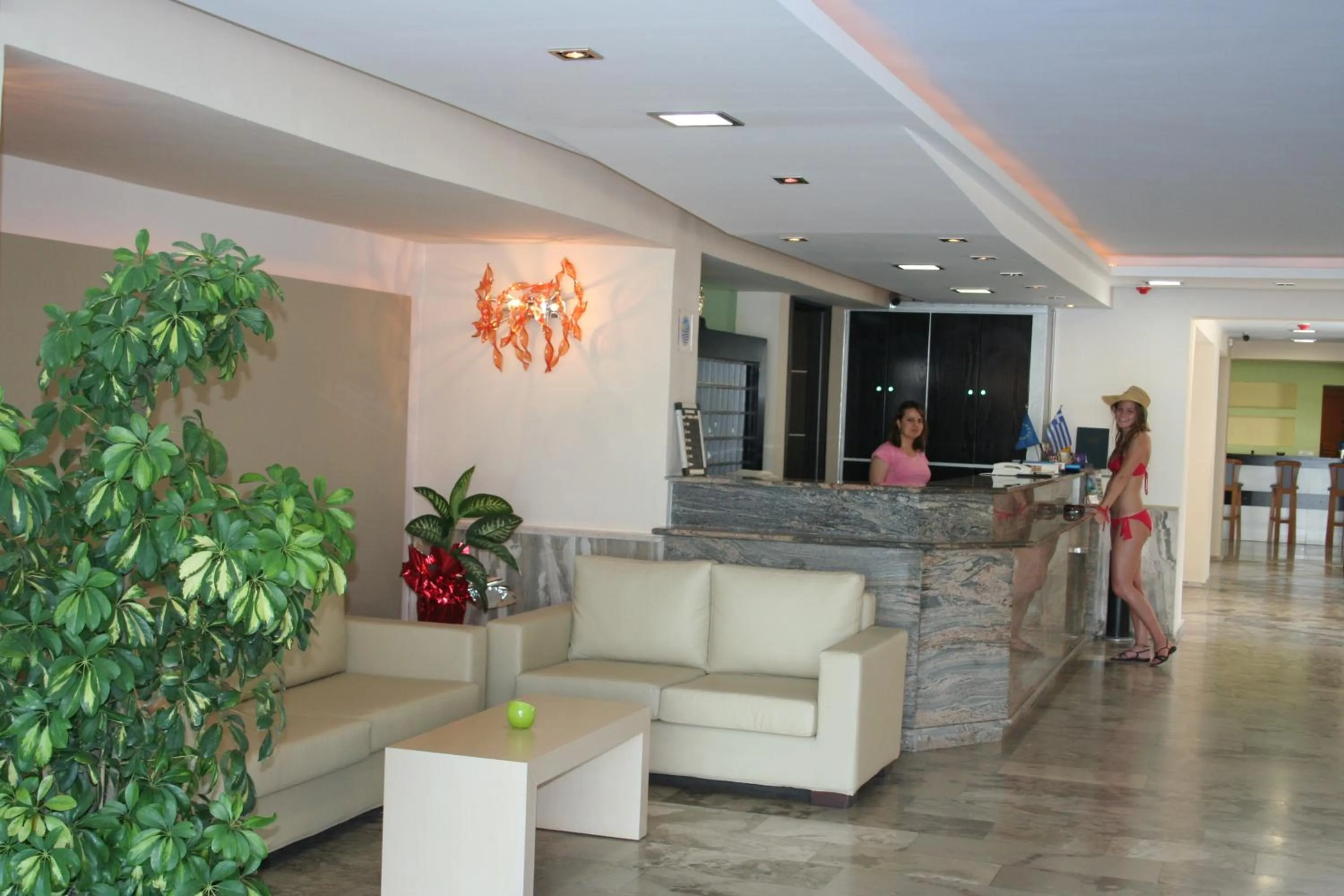 Lobby or reception in Esperia Hotel