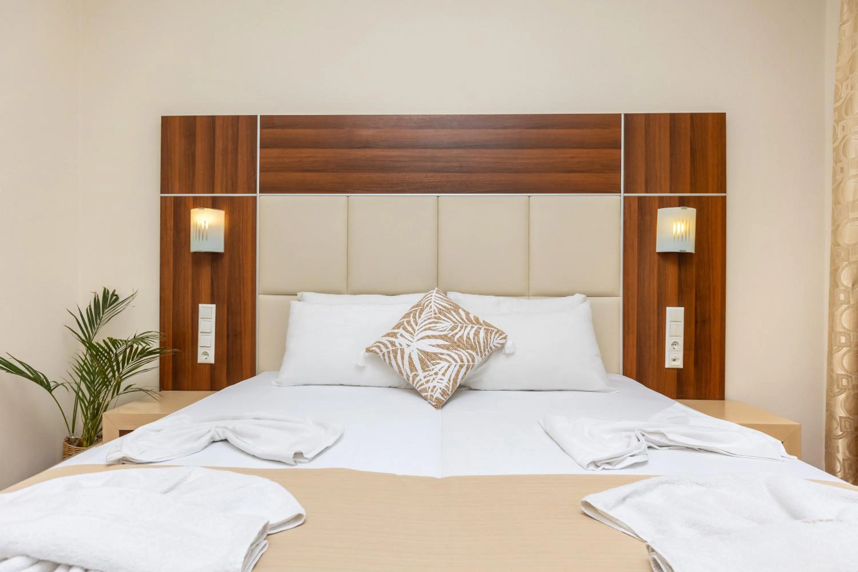 Bed in Esperia Hotel