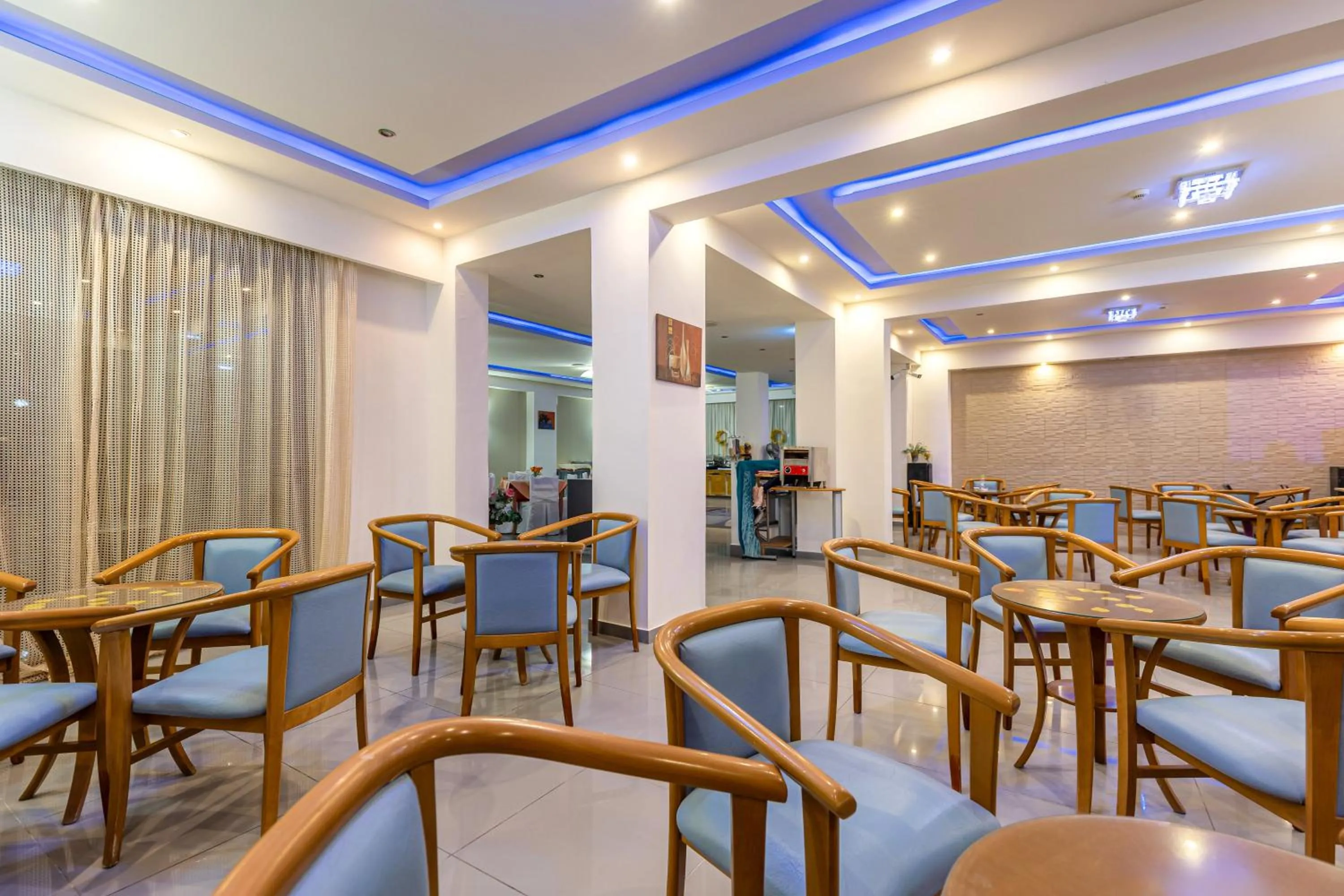 Seating area in Esperia Hotel