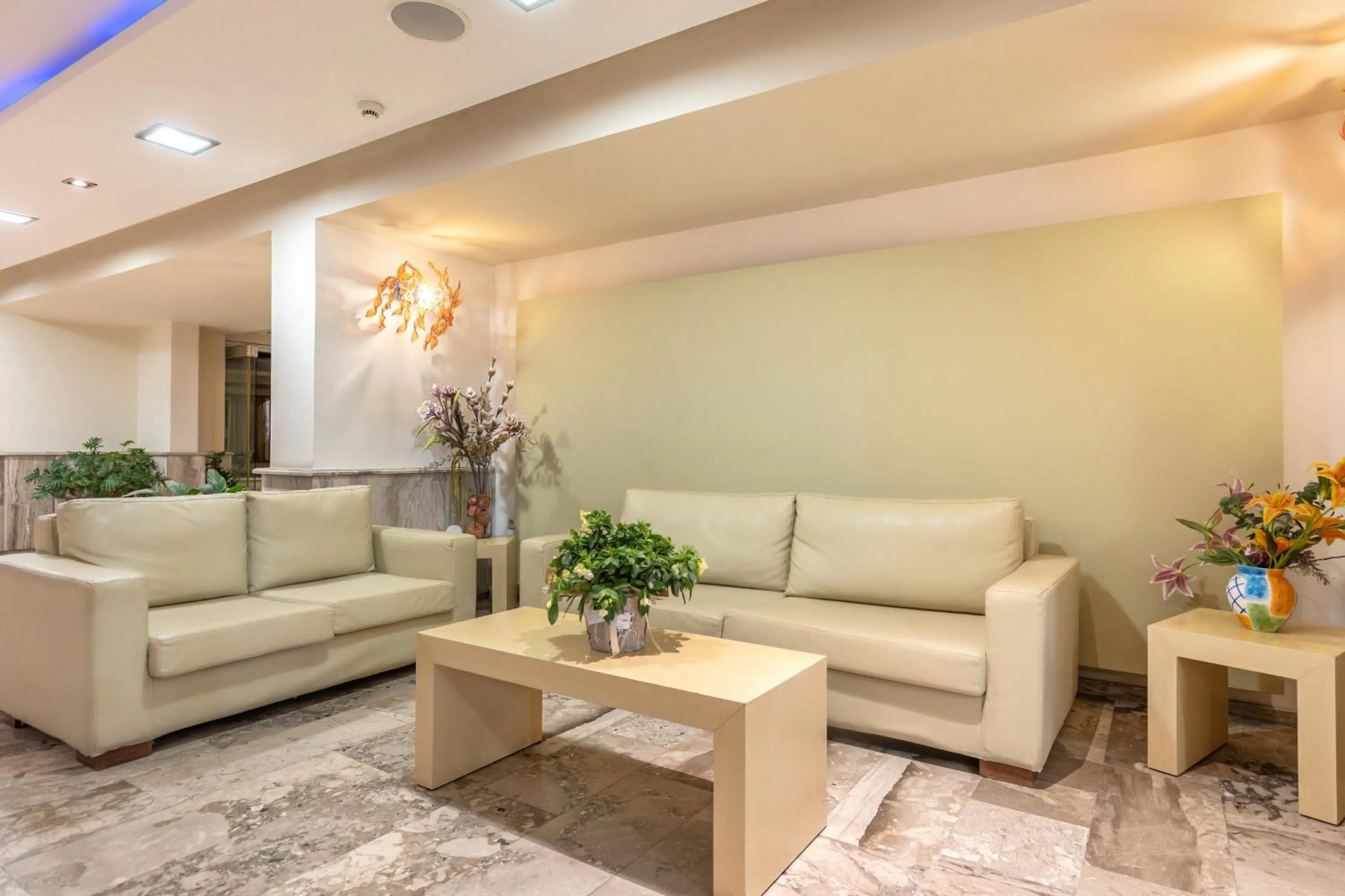 Seating area in Esperia Hotel