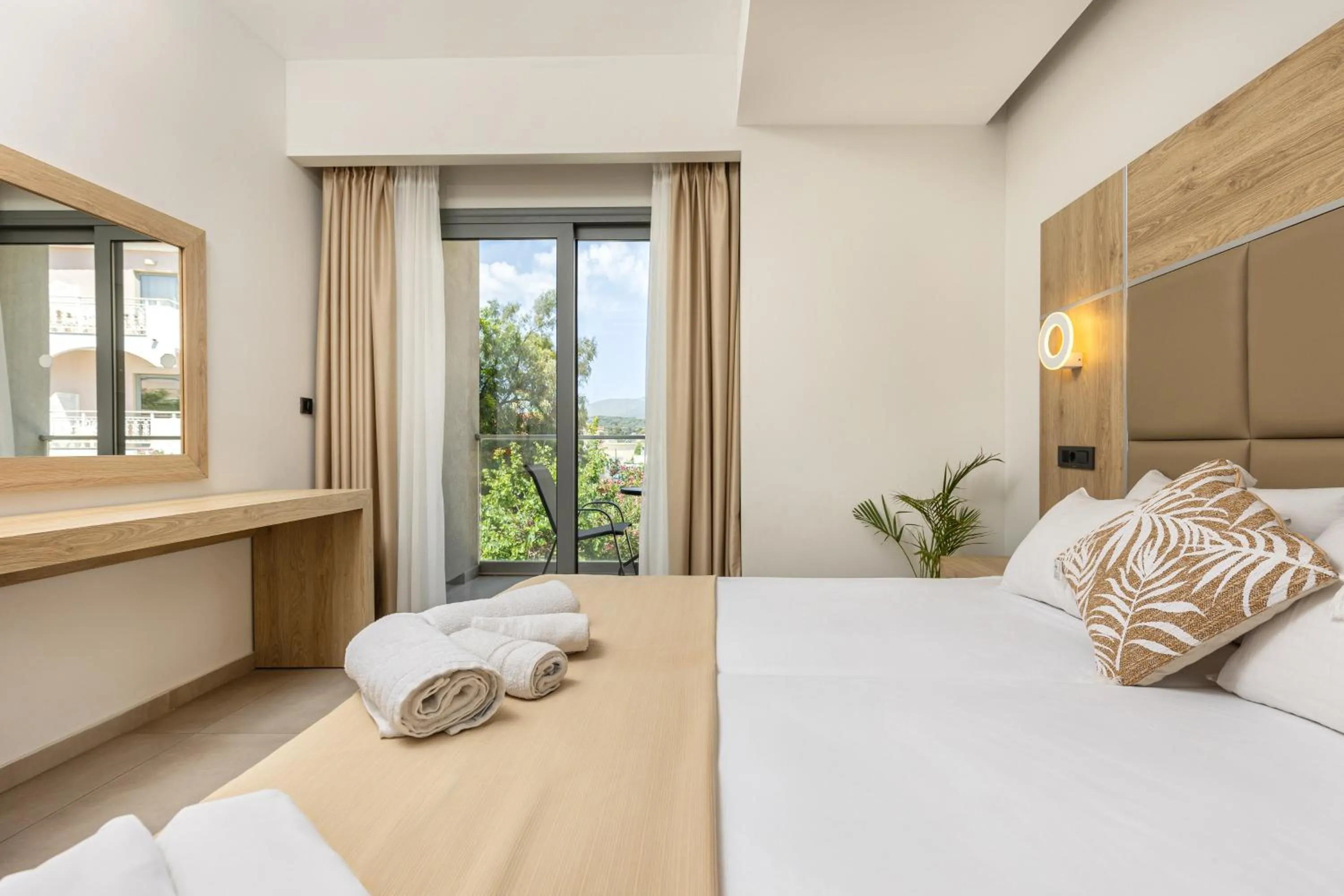 Bed in Esperia Hotel