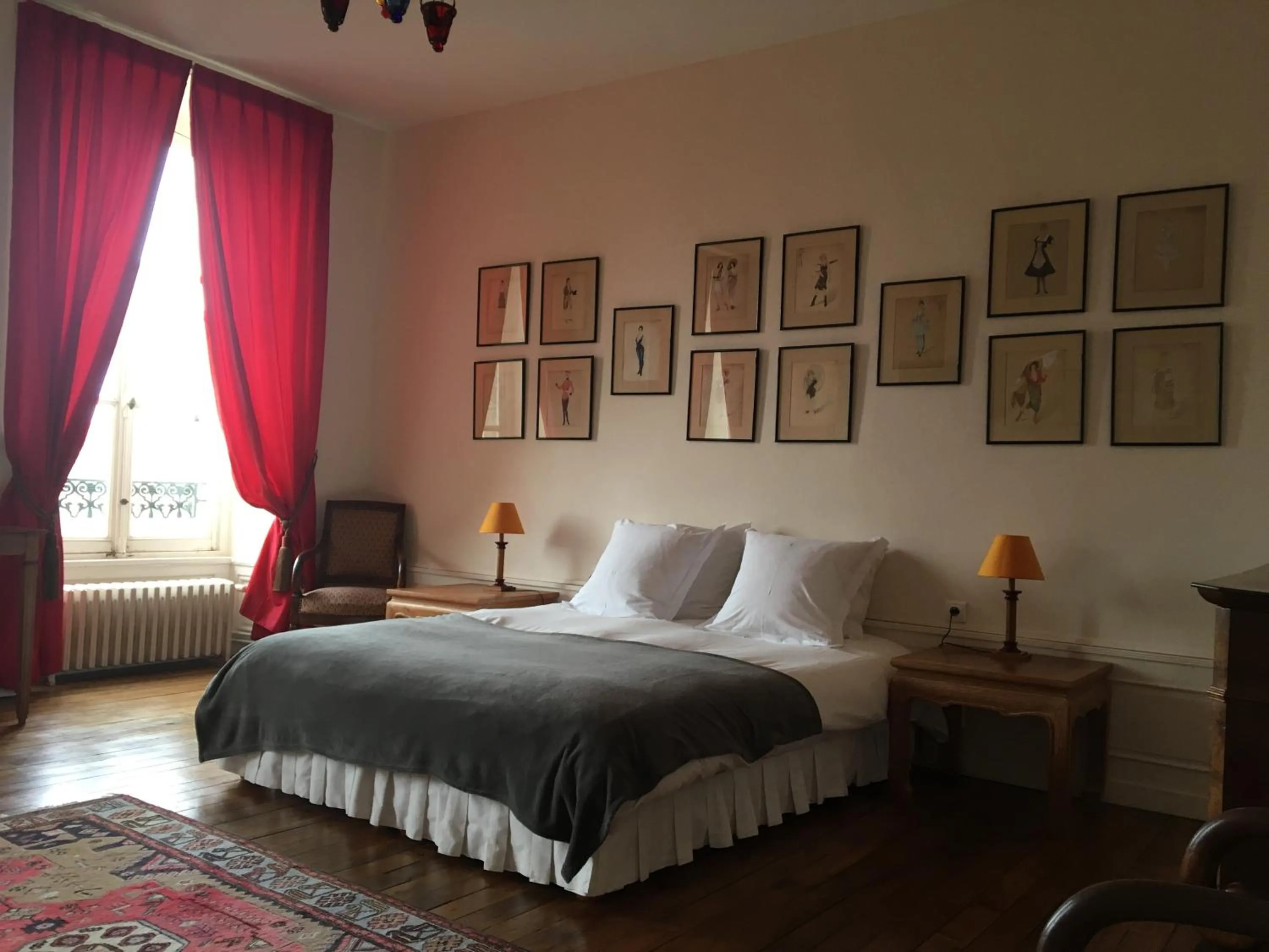 Bed in B&B Le Jardin de Carco