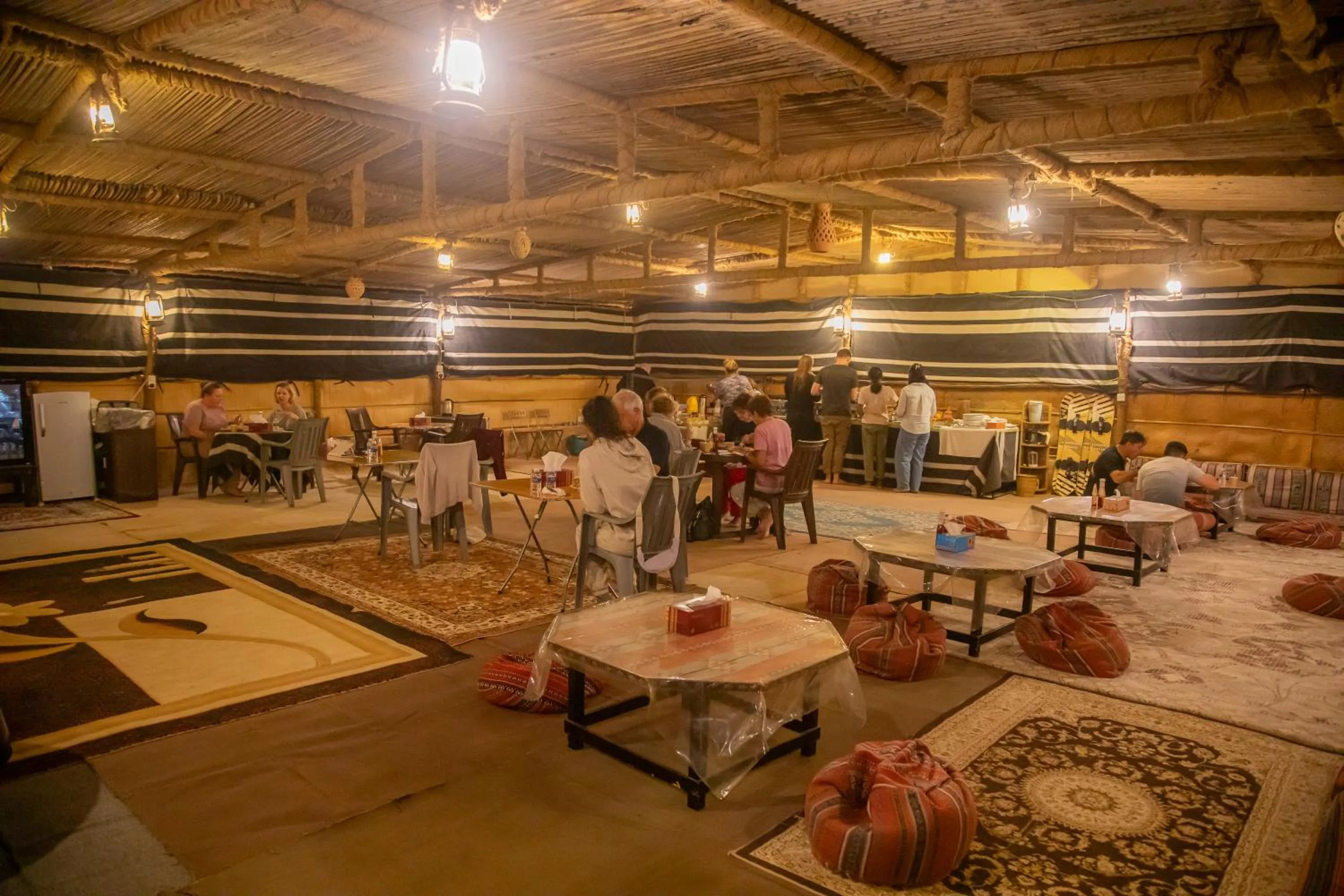 Seating area in Sands Dream Tourism Camp
