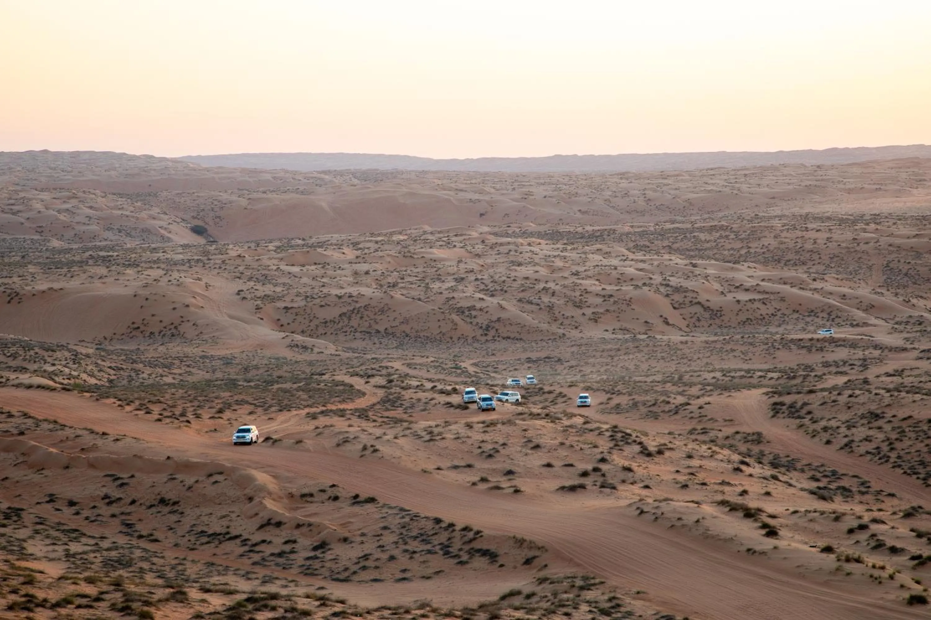 group of guests in Sands Dream Tourism Camp