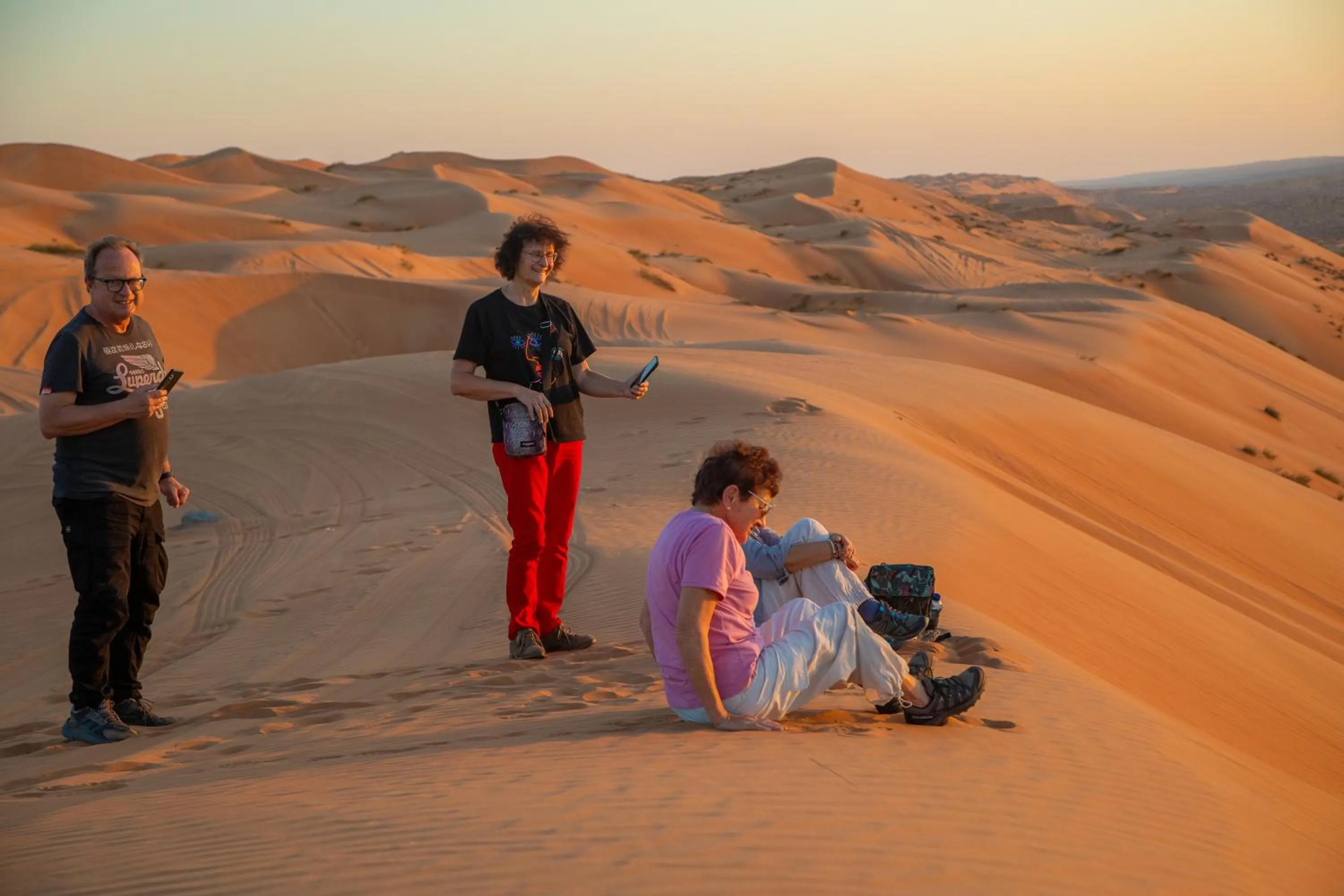 Sunset in Sands Dream Tourism Camp