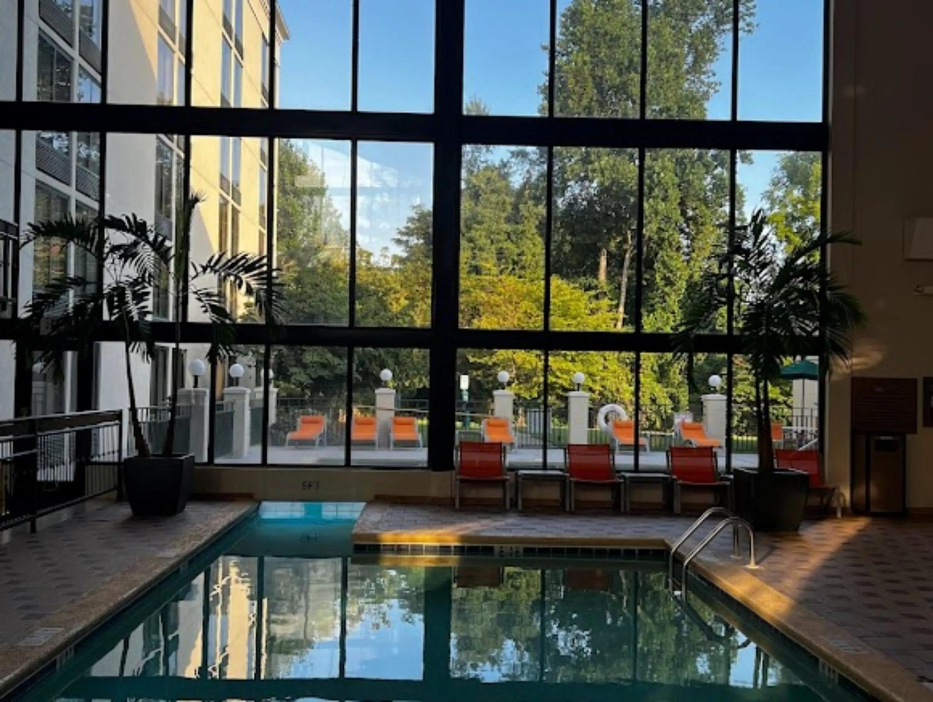 Swimming pool in Holiday Inn Asheville - Biltmore West by IHG