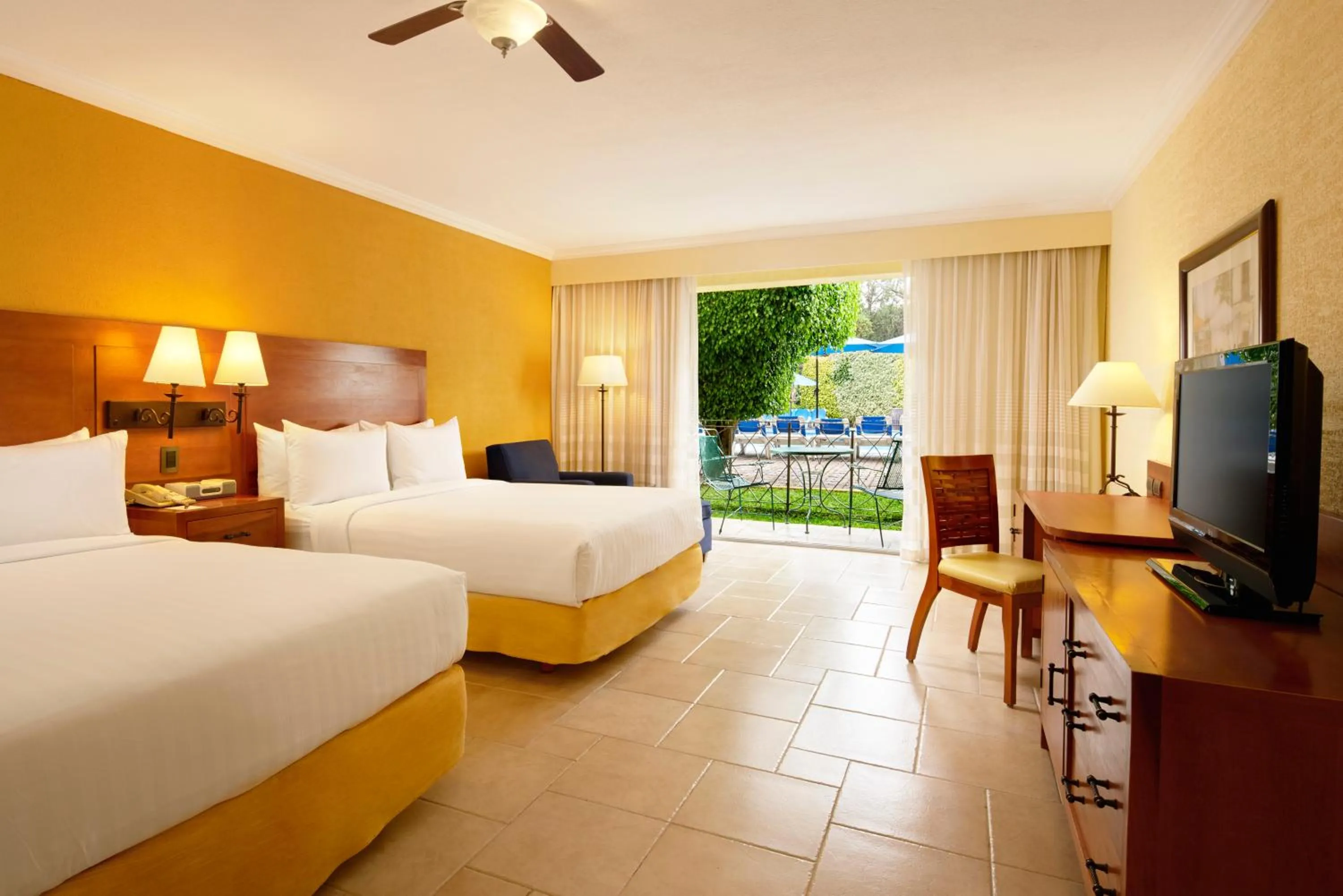 Bed in Fiesta Americana Hacienda Ixtapan de La Sal