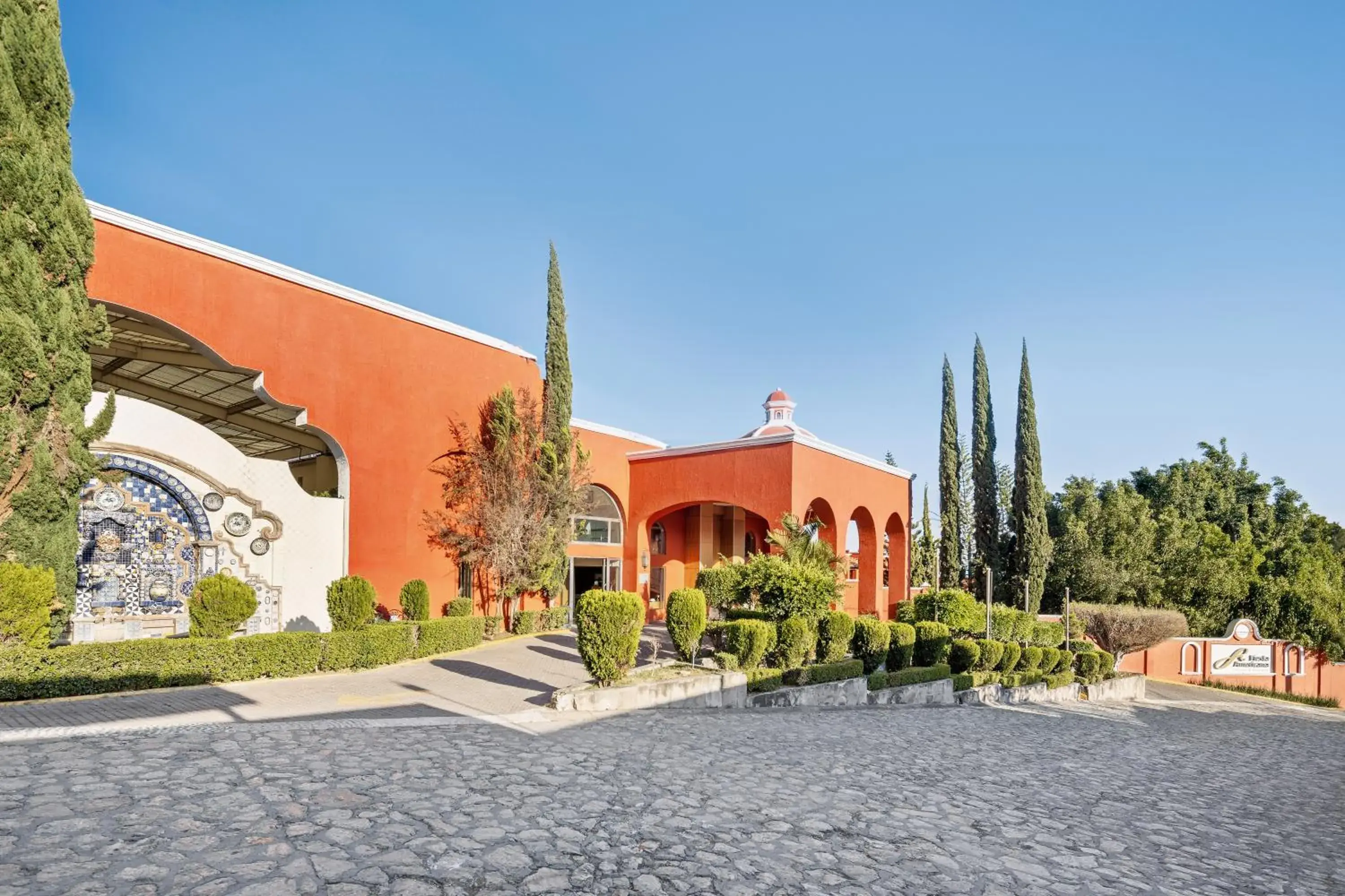 Facade/entrance in Fiesta Americana Hacienda Ixtapan de La Sal Facade/entrance in Fiesta Americana Hacienda Ixtapan de La Sal
