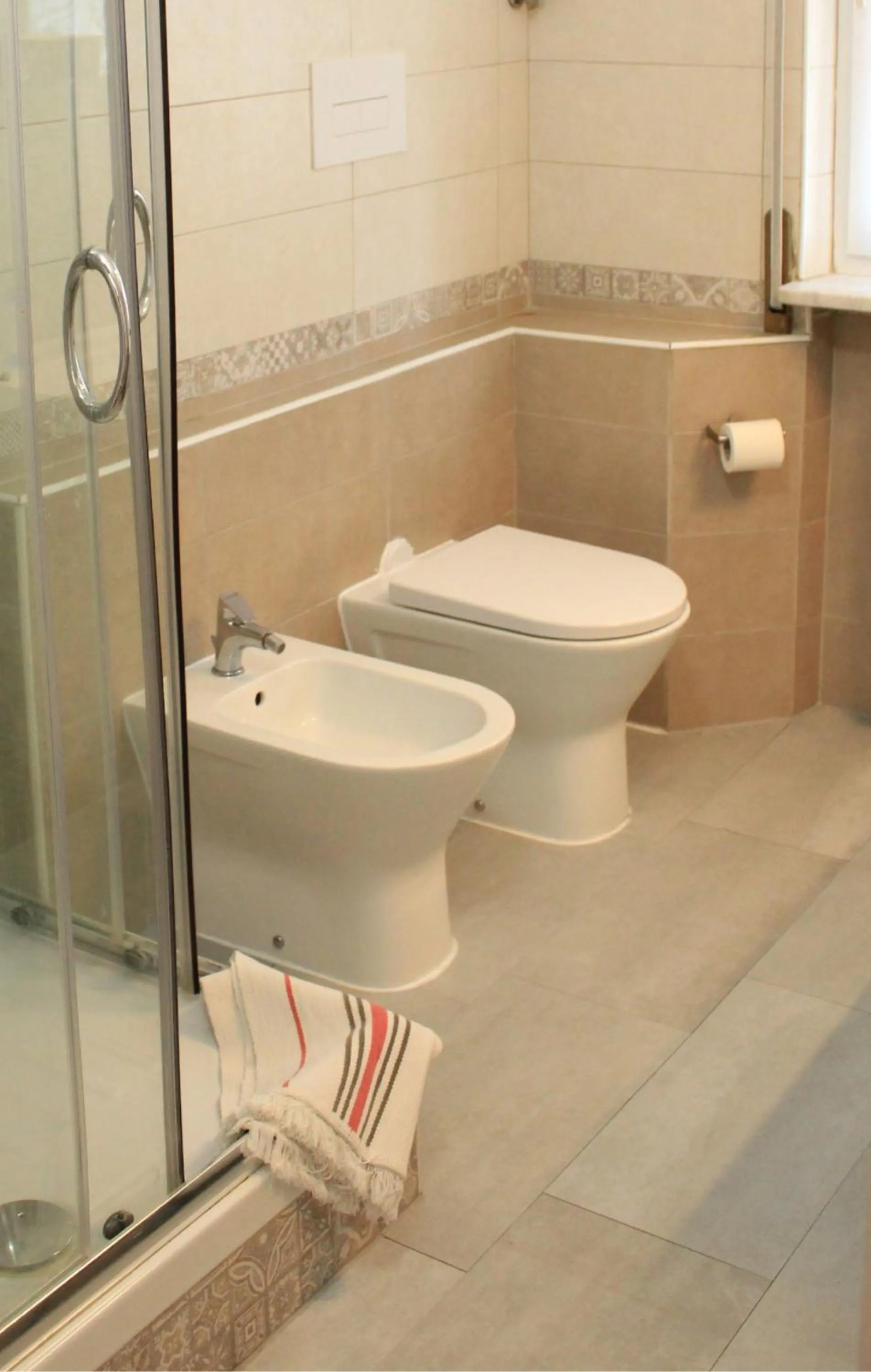 Shower in Da Fabio Bed and Breakfast