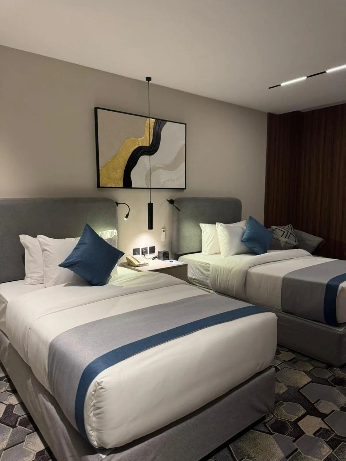 Bedroom, Bed in Continent Al Waha Hotel Riyad