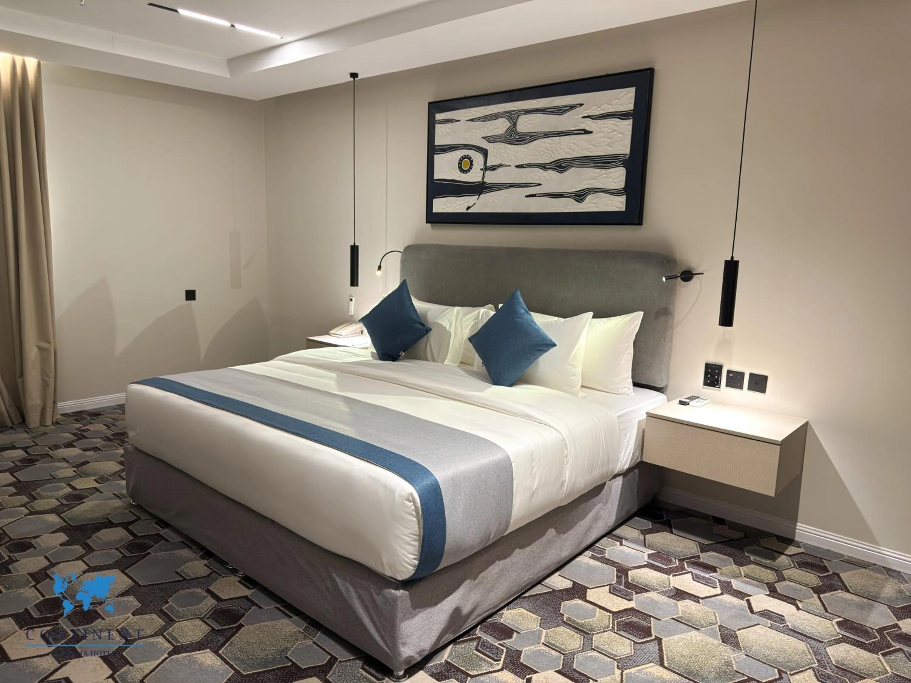 Bedroom, Bed in Continent Al Waha Hotel Riyad