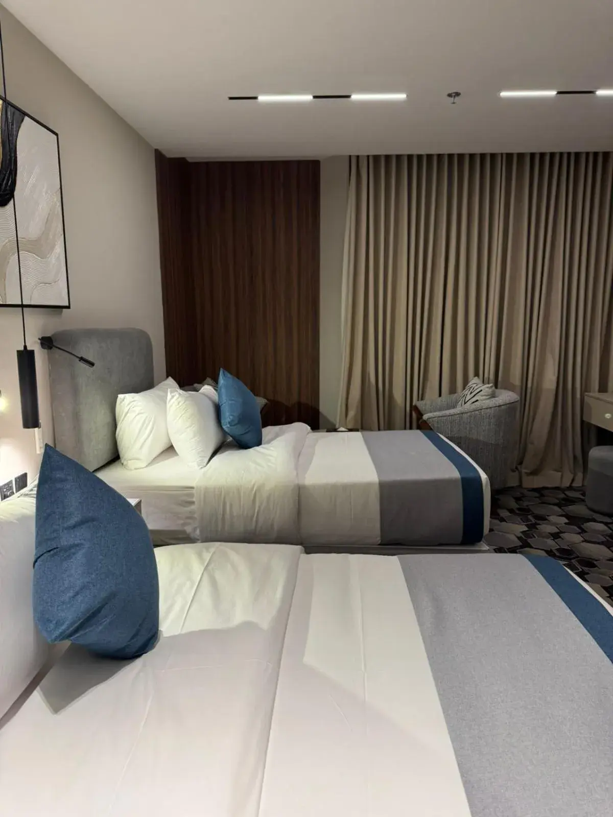 Bed in Continent Al Waha Hotel Riyadh Bed in Continent Al Waha Hotel Riyadh