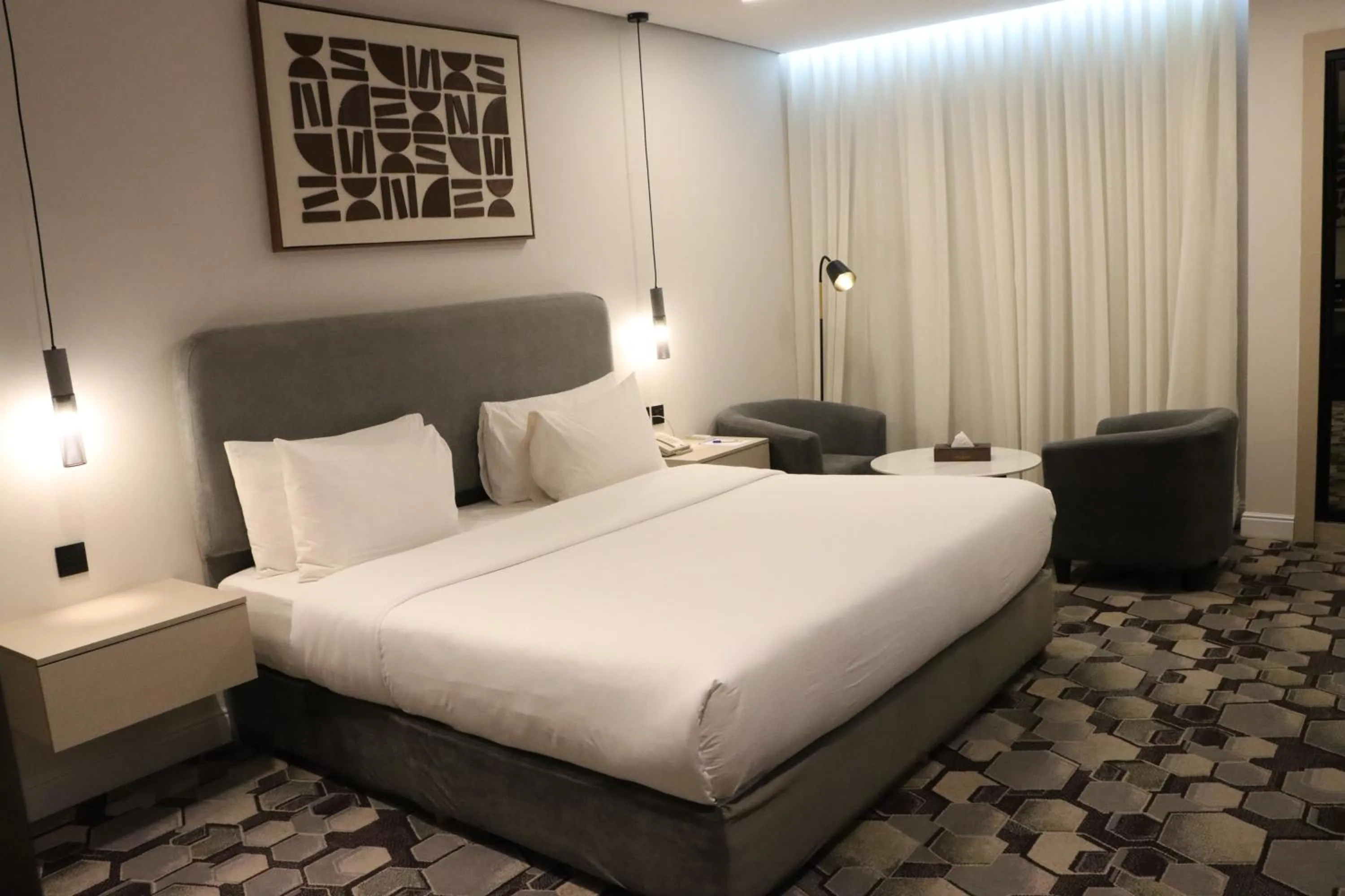 Bedroom, Bed in Continent Al Waha Hotel Riyad