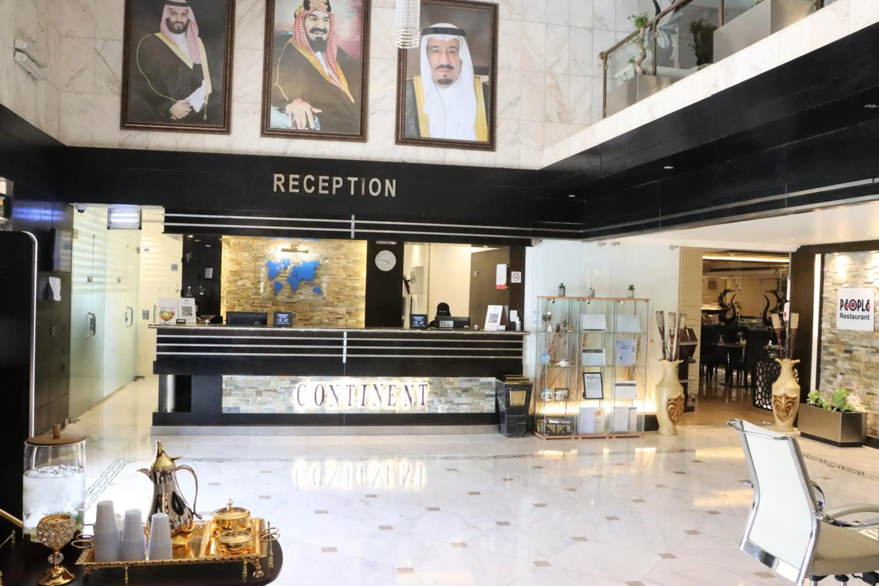 Lobby or reception in Continent Al Waha Hotel Riyad