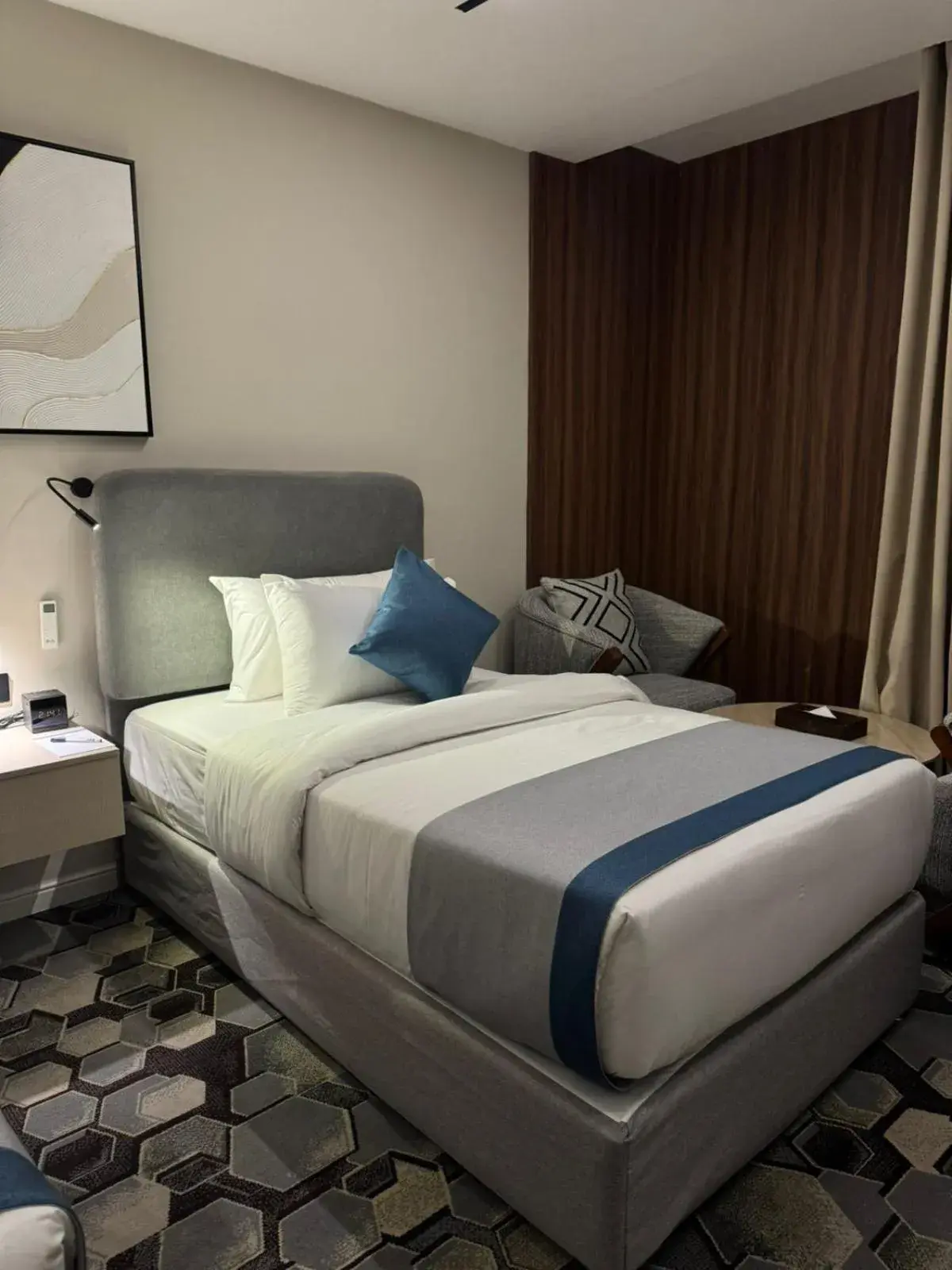 Bed in Continent Al Waha Hotel Riyad Bed in Continent Al Waha Hotel Riyad