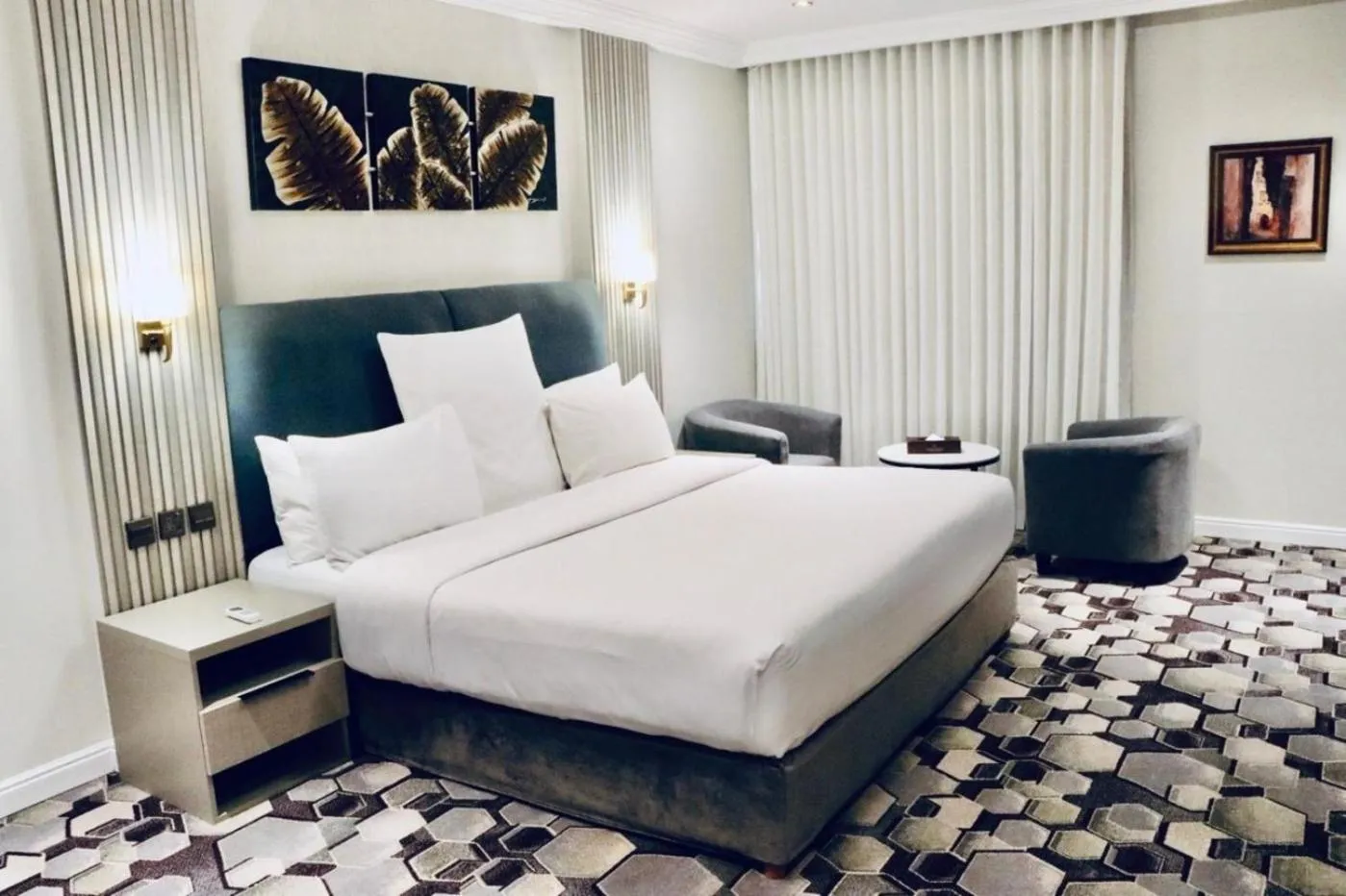 Bedroom, Bed in Continent Al Waha Hotel Riyad