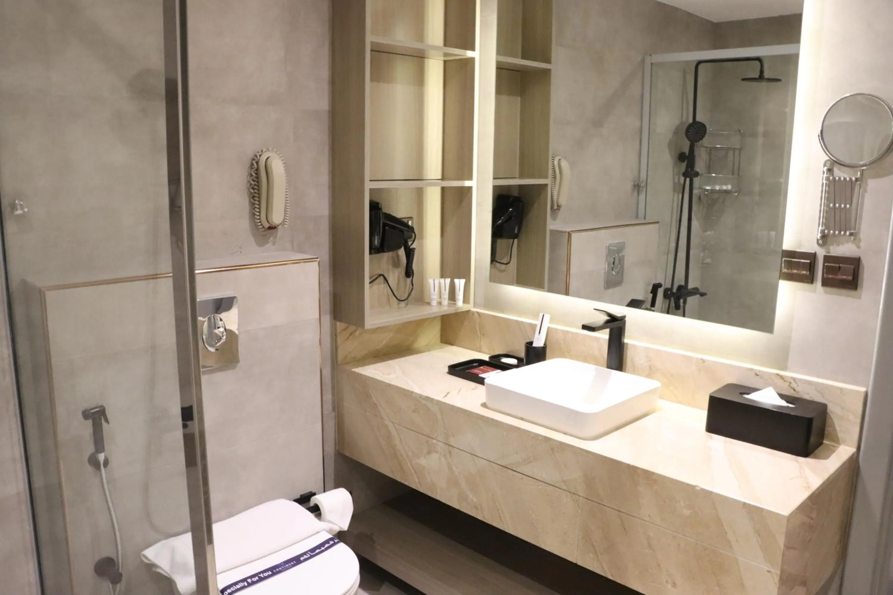 Bathroom in Continent Al Waha Hotel Riyad