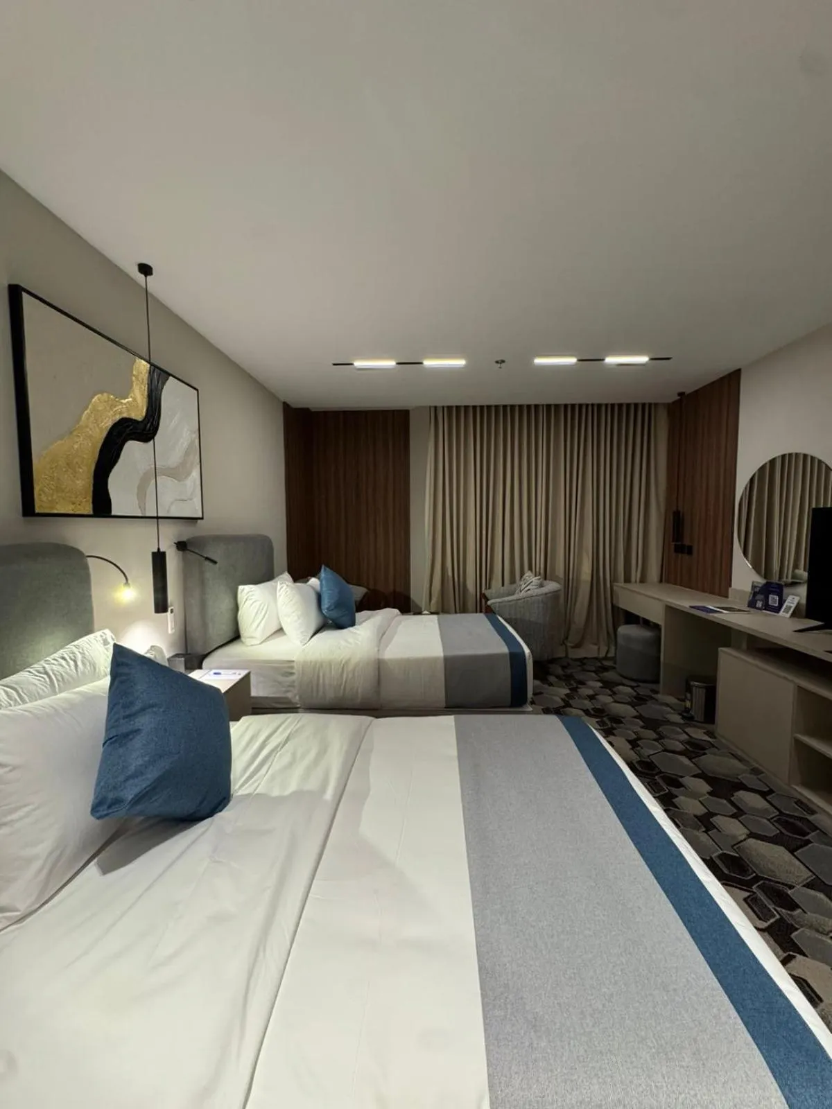 Bedroom, Bed in Continent Al Waha Hotel Riyad