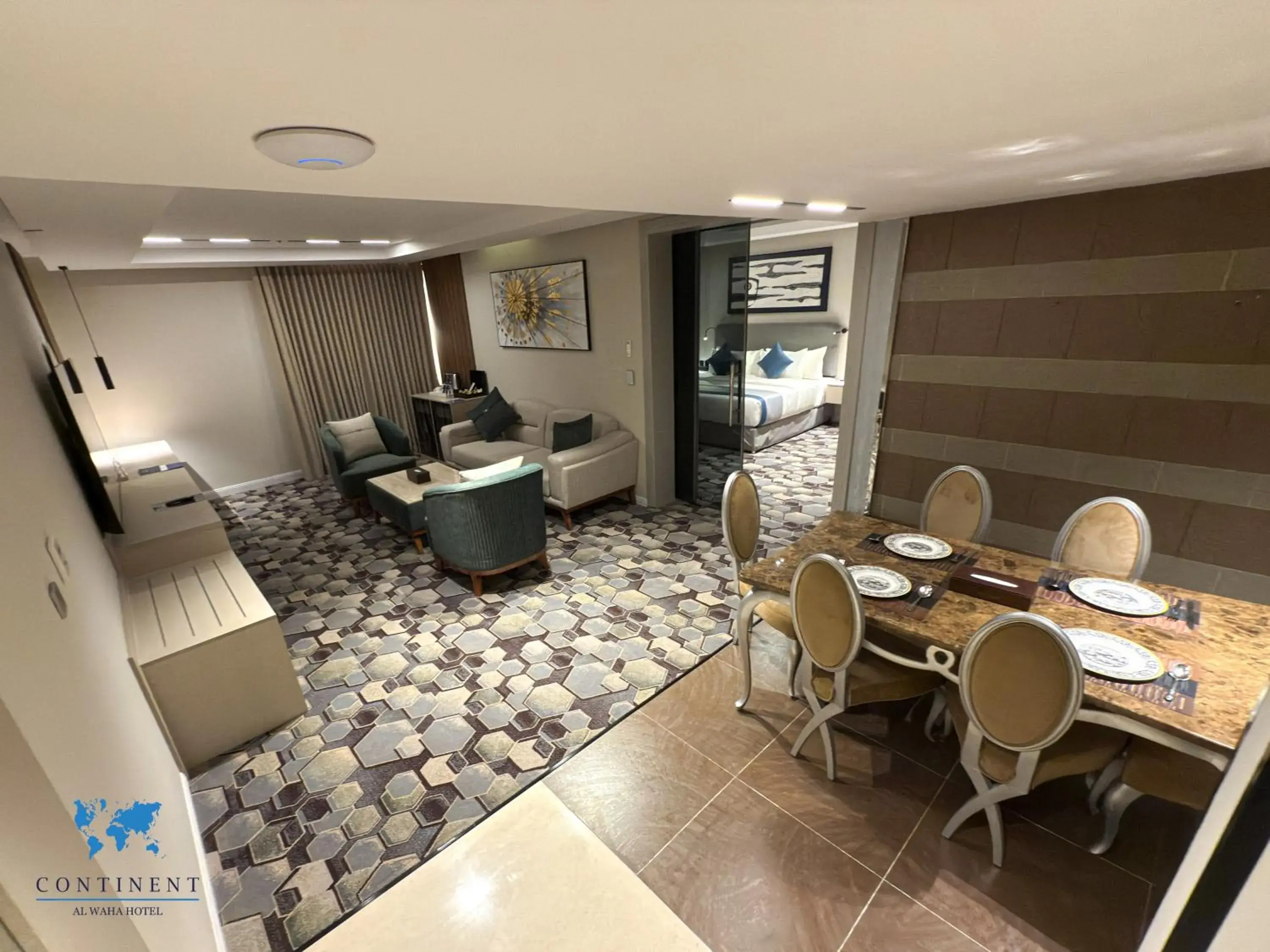 Living room in Continent Al Waha Hotel Riyad Living room in Continent Al Waha Hotel Riyad