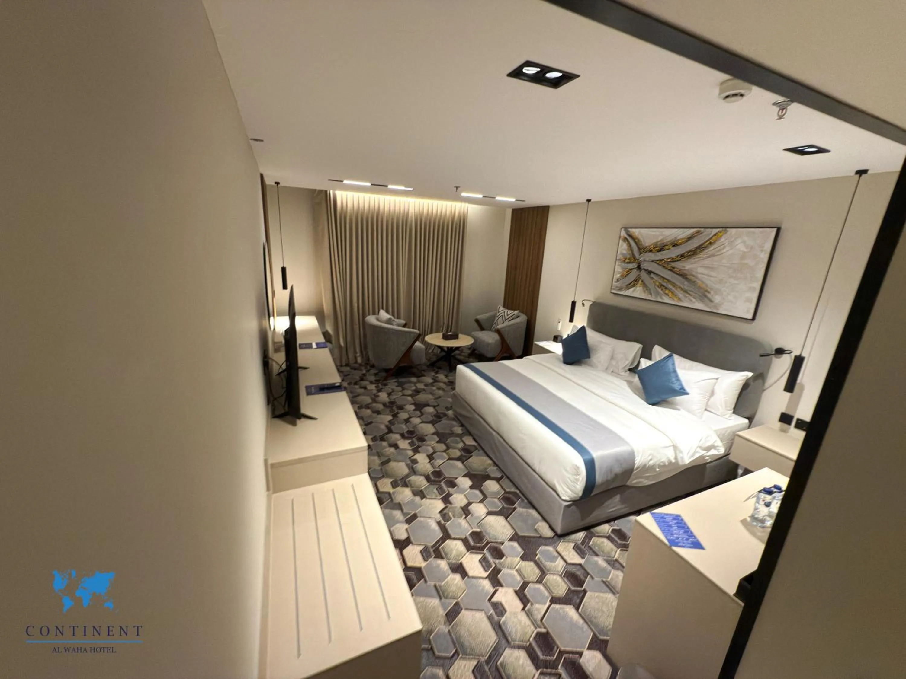 Bedroom, Bed in Continent Al Waha Hotel Riyad